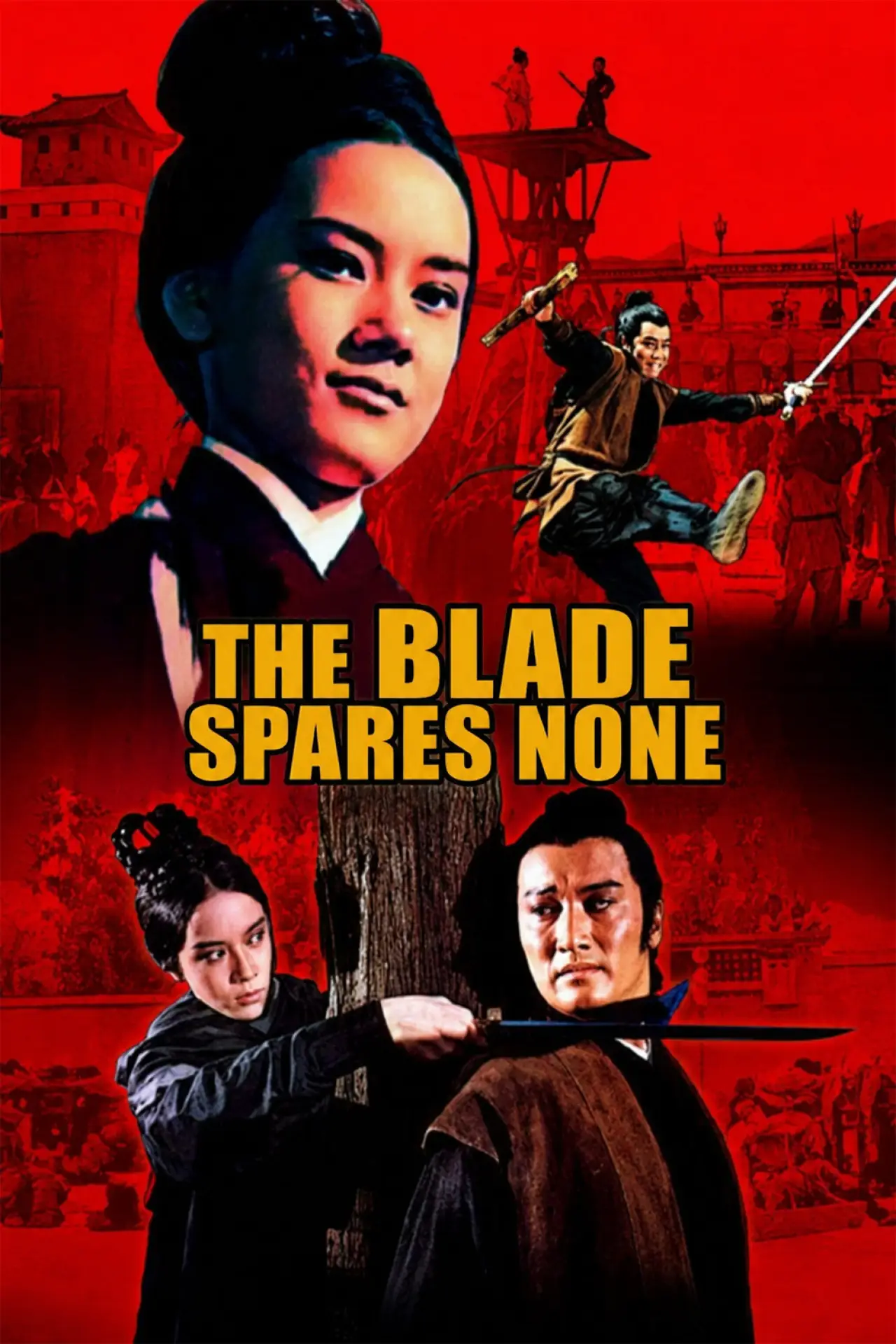 Movie poster "The Blade Spares None"