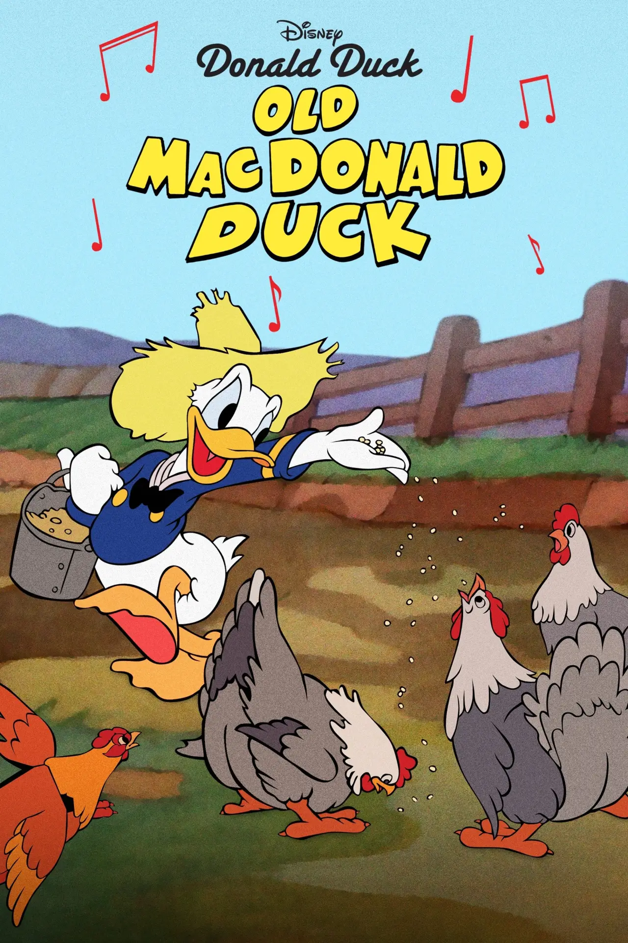 Movie poster "Old MacDonald Duck"