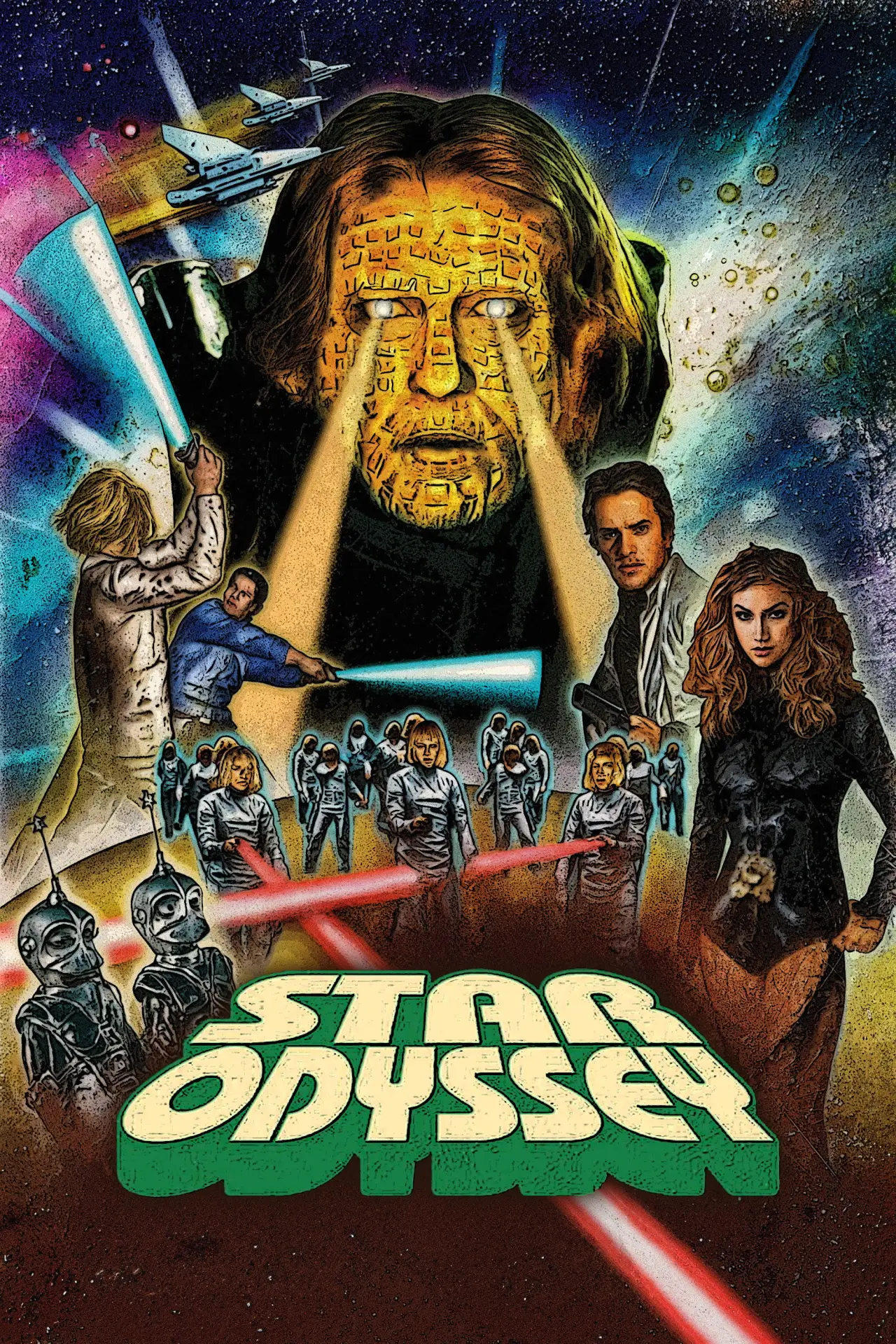 Movie poster "Star Odyssey"