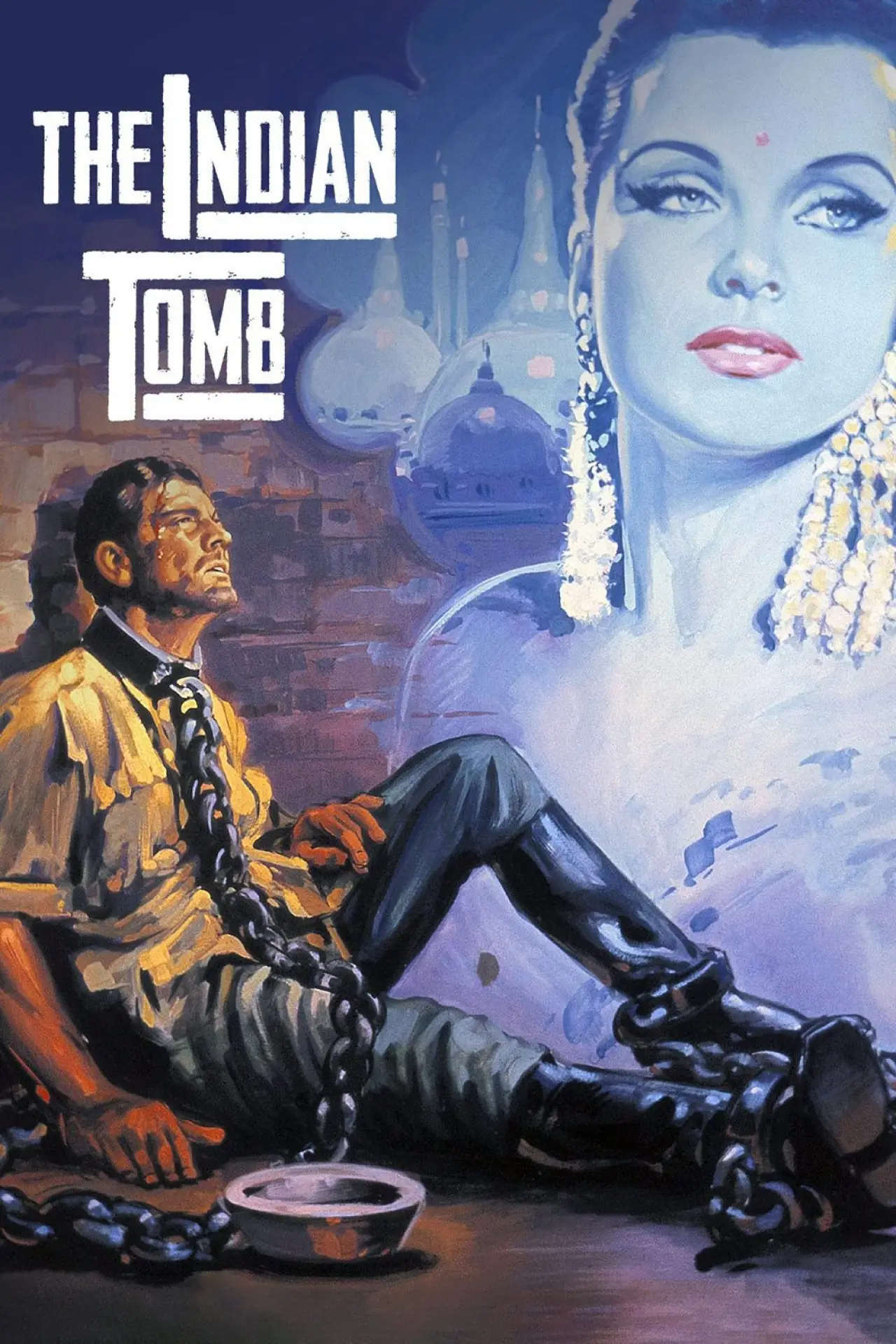 Movie poster "The Indian Tomb"