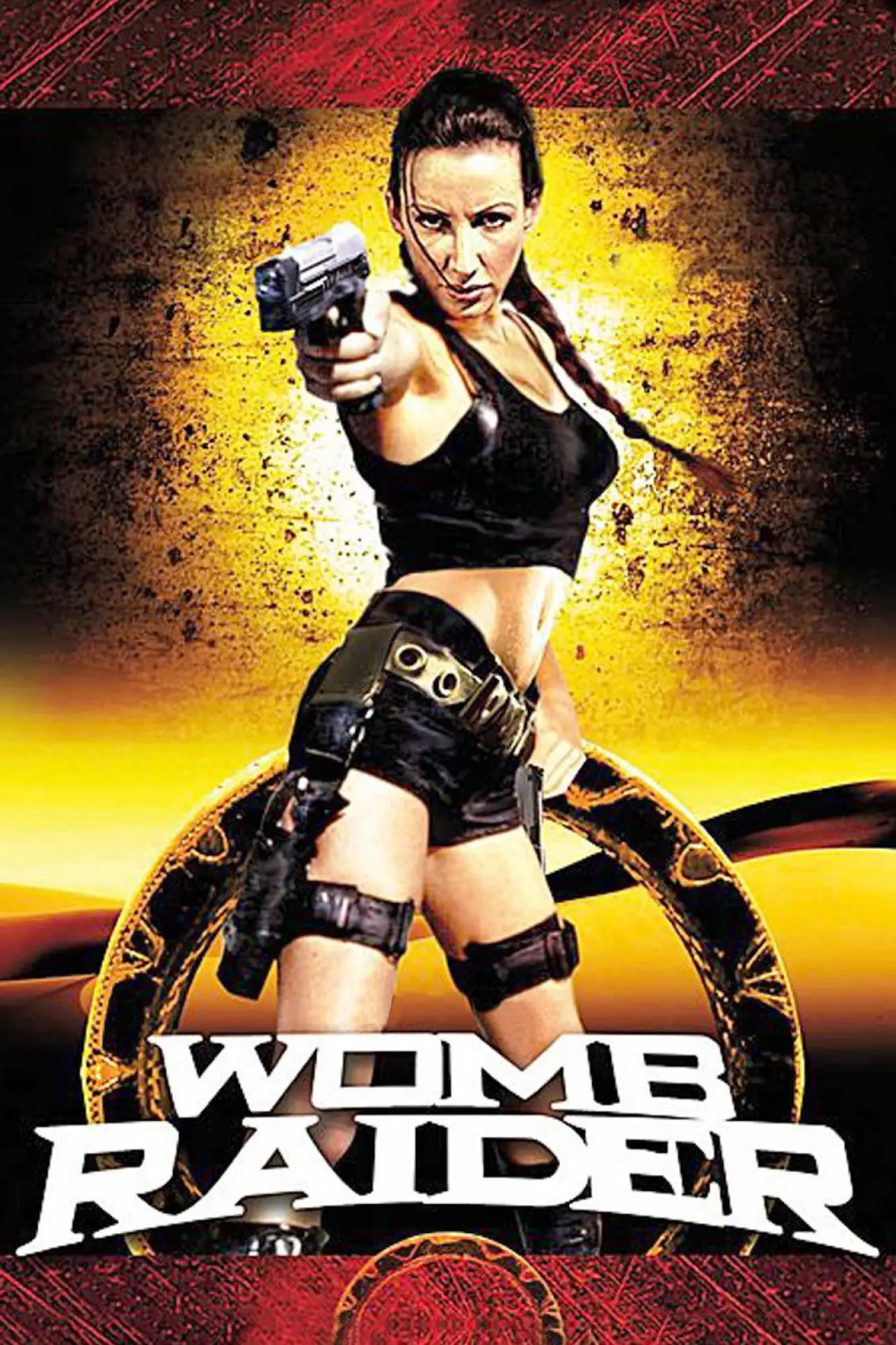 Movie poster "Womb Raider"