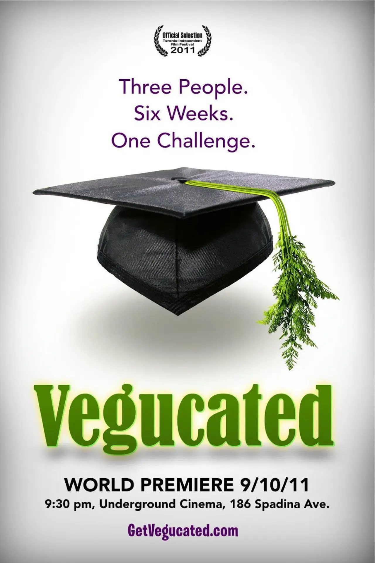 Movie poster "Vegucated"
