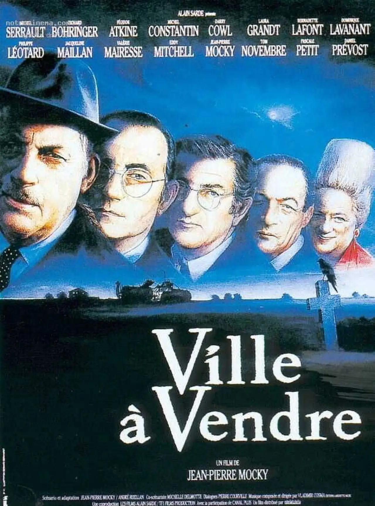 Movie poster "Ville à vendre"