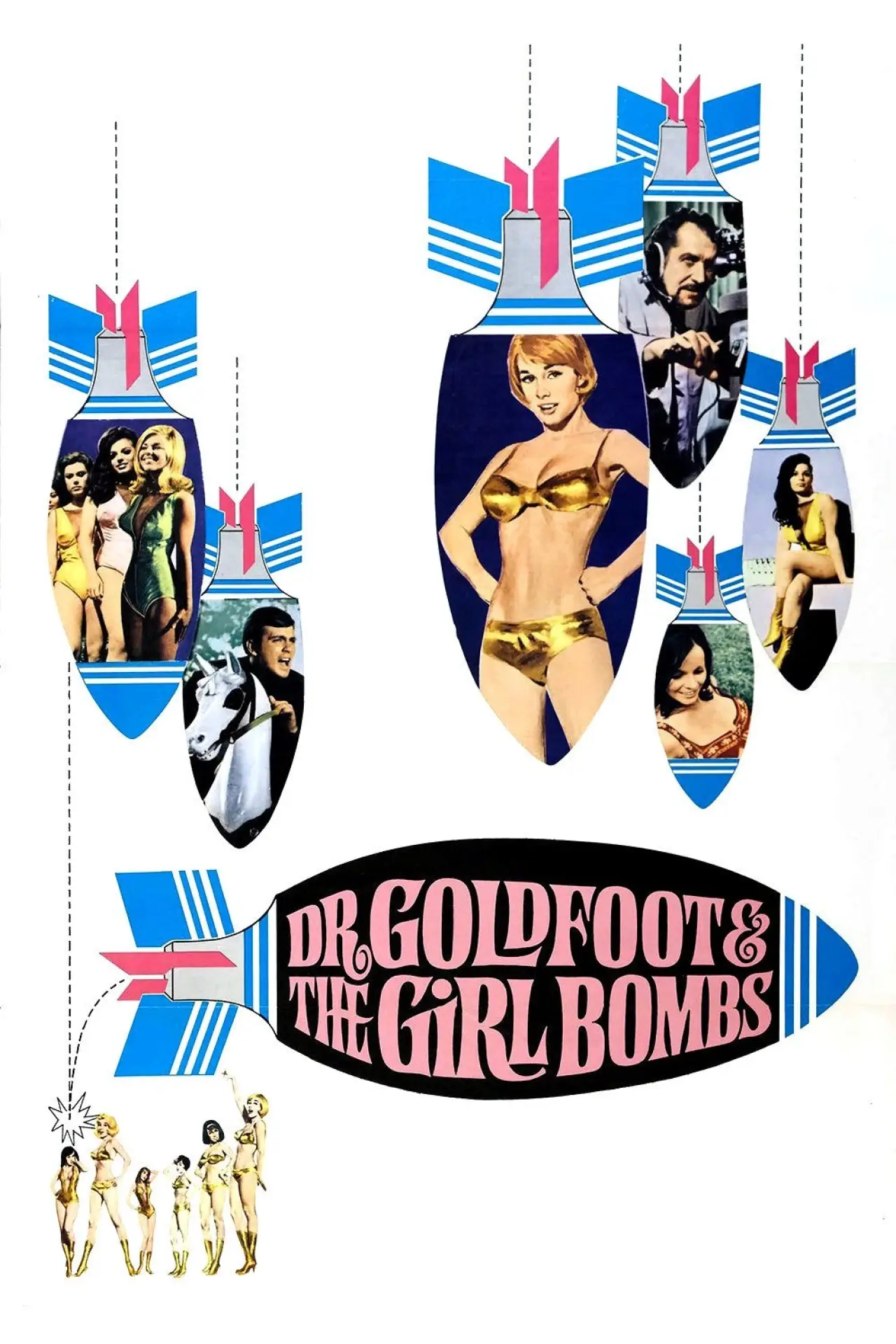 Movie poster "Dr. Goldfoot and the Girl Bombs"