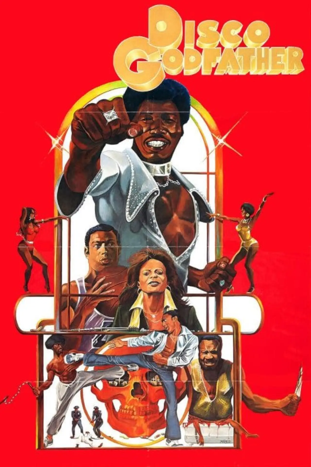 Movie poster "Disco Godfather"