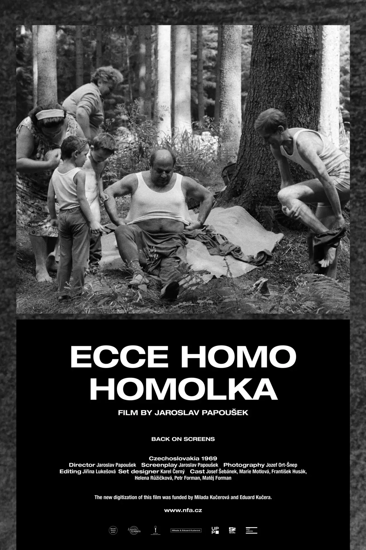 Movie poster "Behold Homolka"