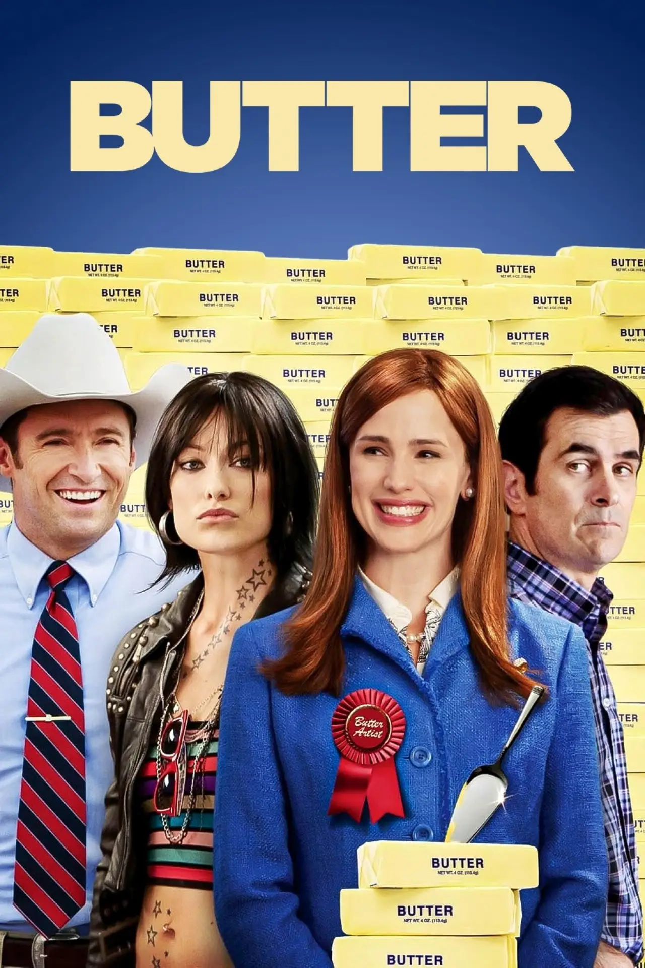 Movie poster "Butter"