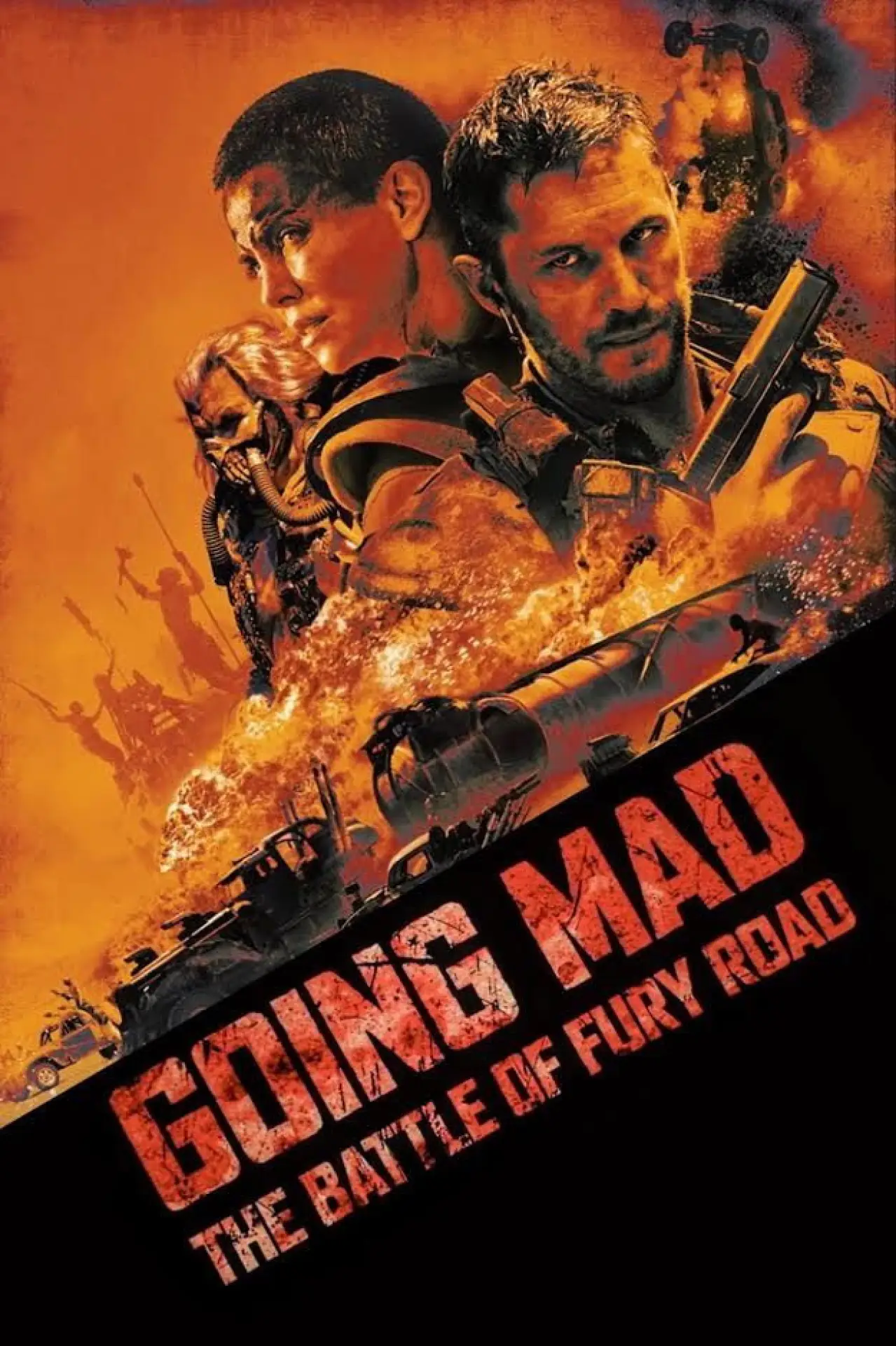 Movie poster "Going Mad: The Battle of Fury Road"