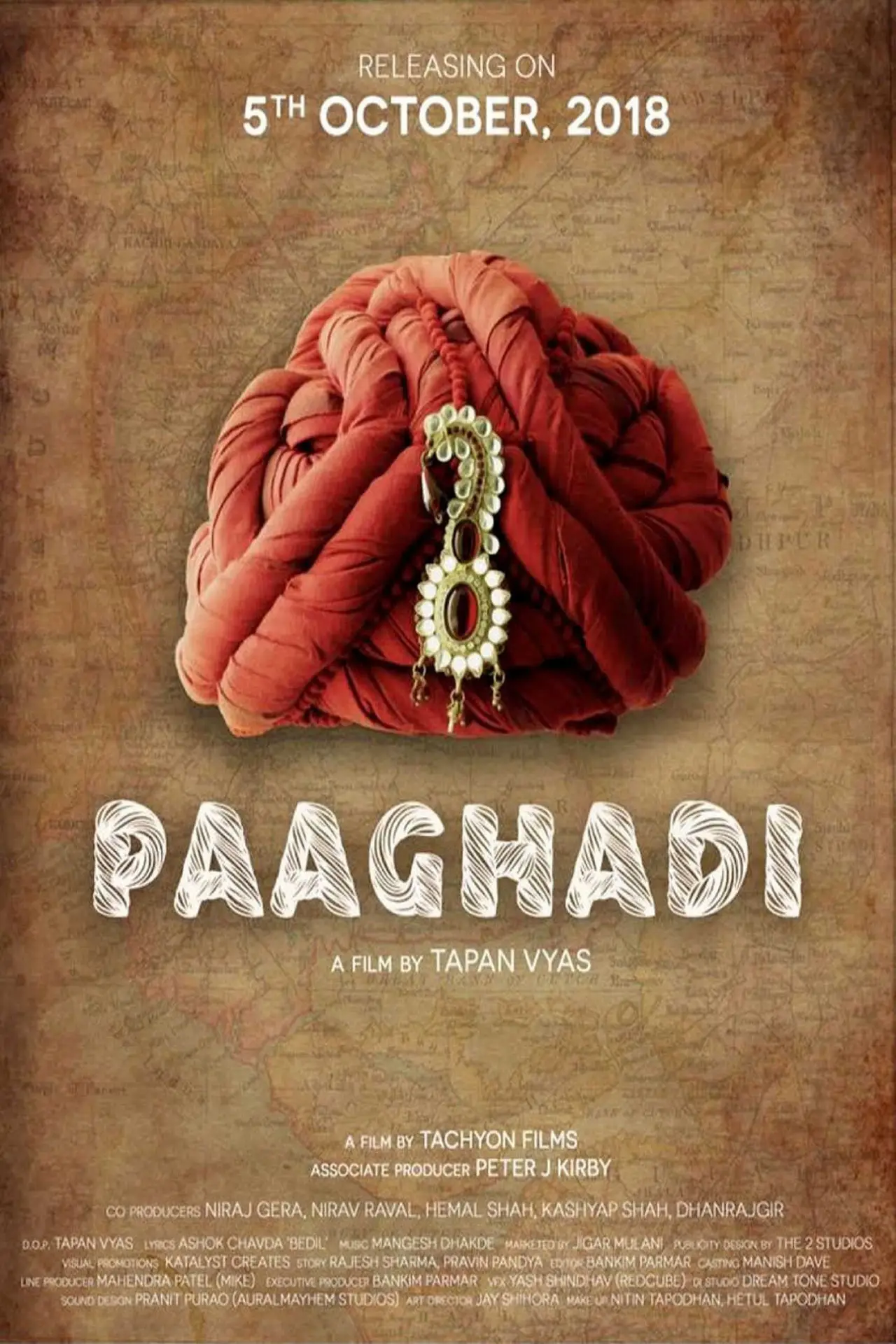 Movie poster "Paaghadi"