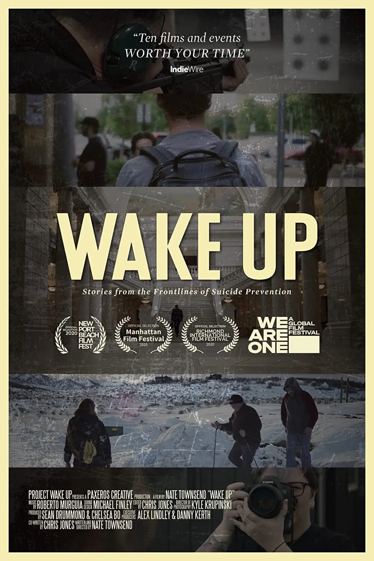 Movie poster "Wake Up: Stories From the Frontlines of Suicide Prevention"