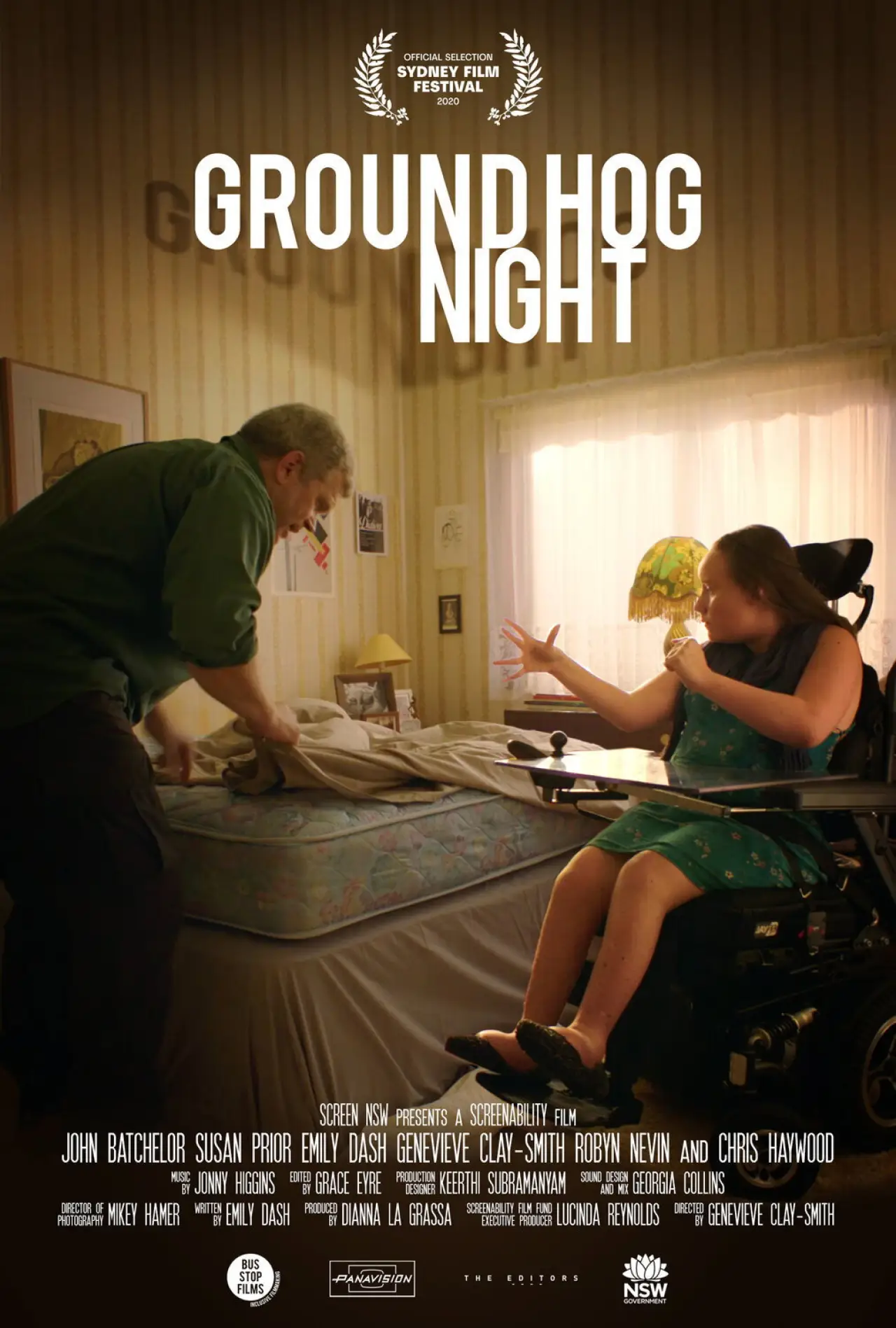 Movie poster "Groundhog Night"