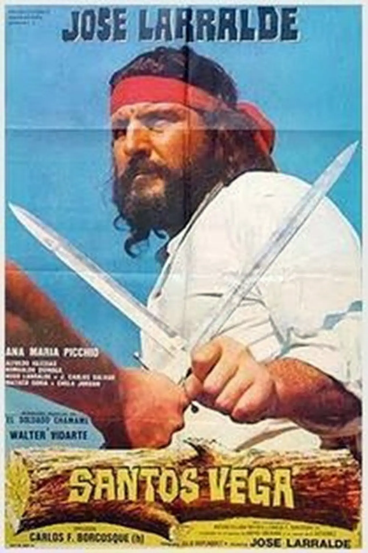 Movie poster "Santos Vega"