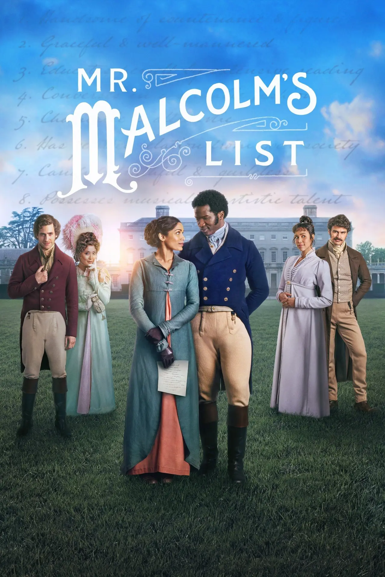 Movie poster "Mr. Malcolm