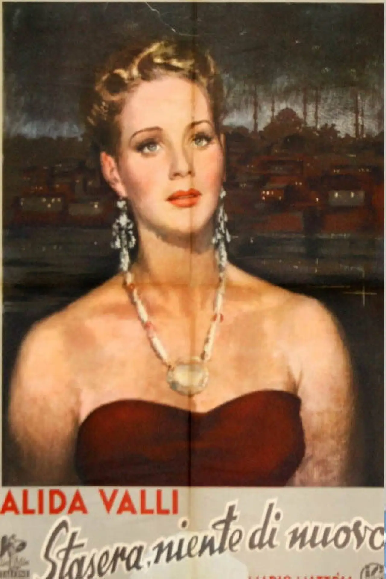 Movie poster "Stasera niente di nuovo"