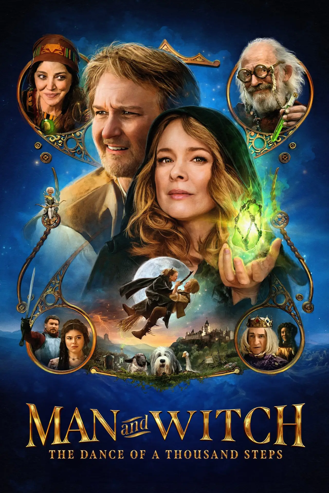 Movie poster "Man and Witch: The Dance of a Thousand Steps"