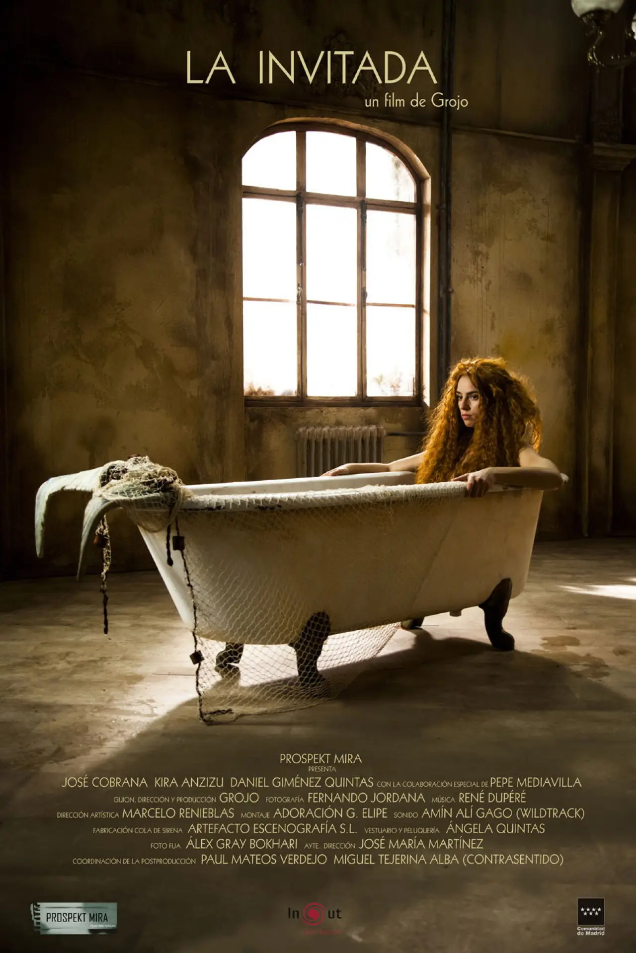 Movie poster "La invitada"