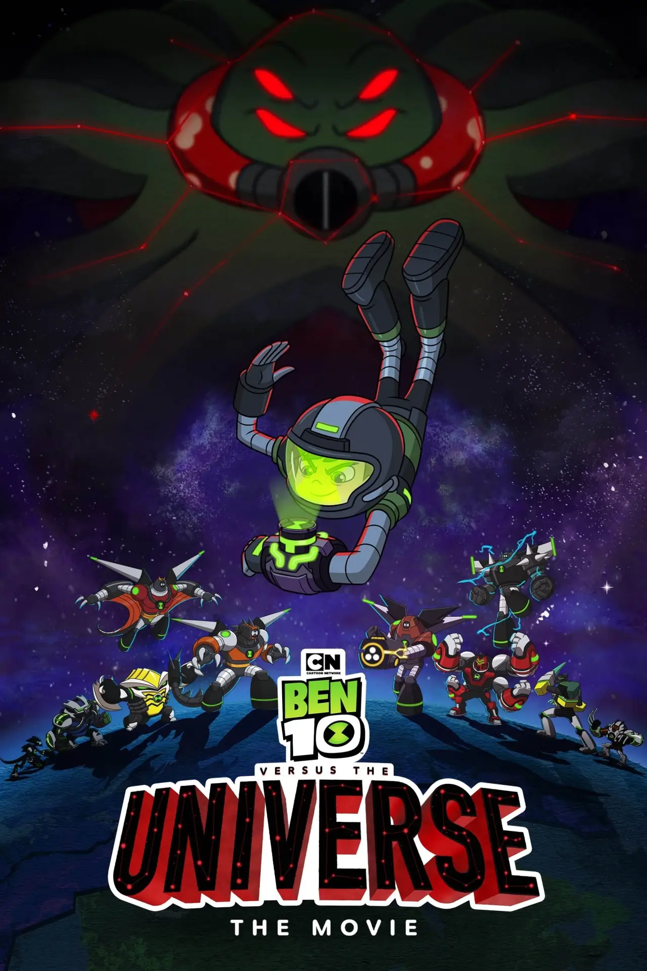 Movie poster "Ben 10 vs. the Universe: The Movie"