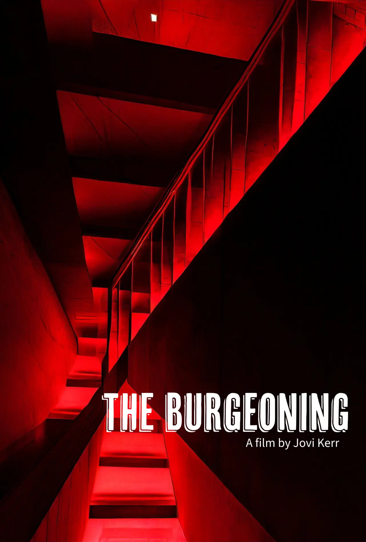 Movie poster "The Burgeoning"