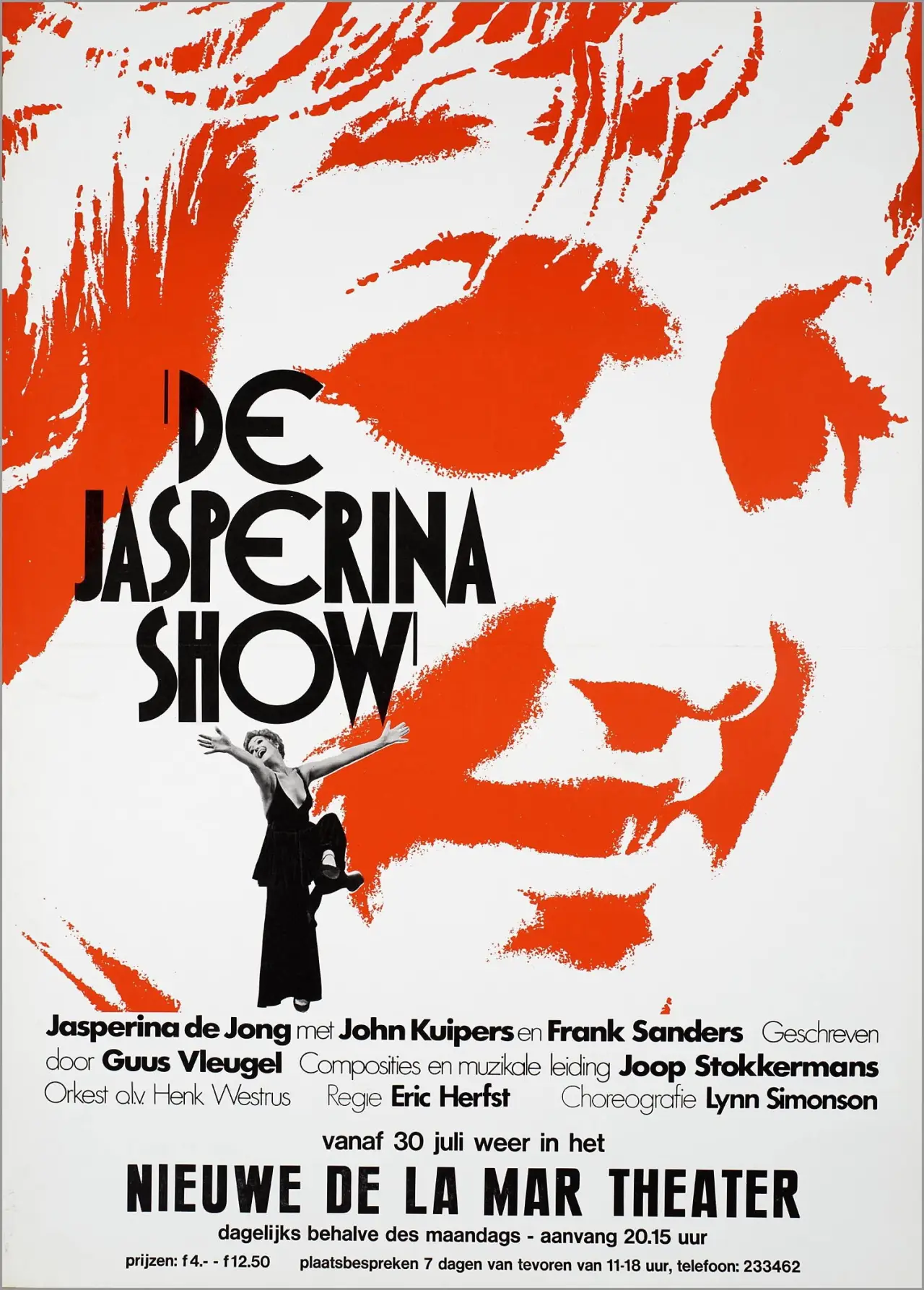 Movie poster "Jasperina de Jong: The Jasperina Show"