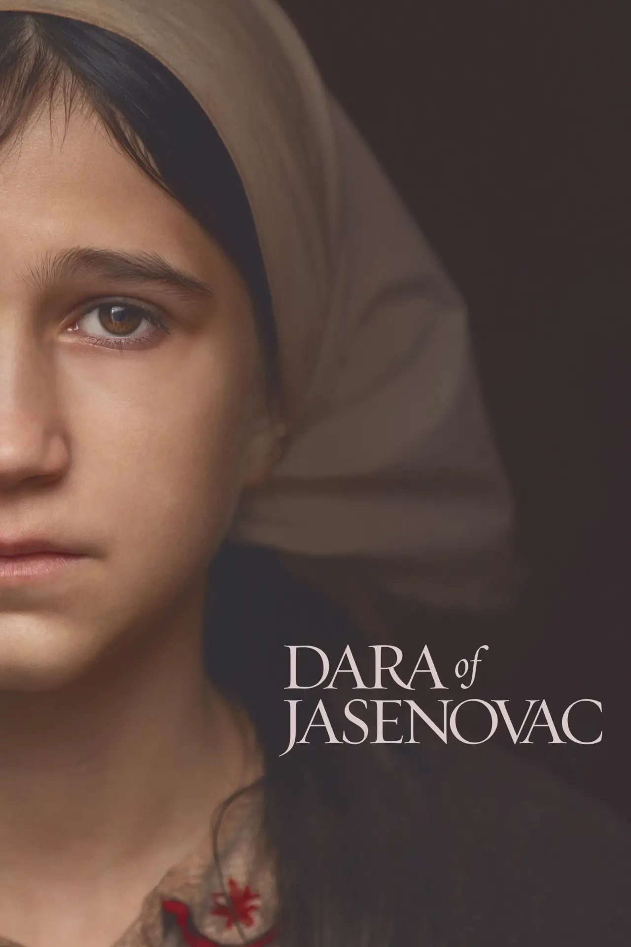 Movie poster "Dara of Jasenovac"