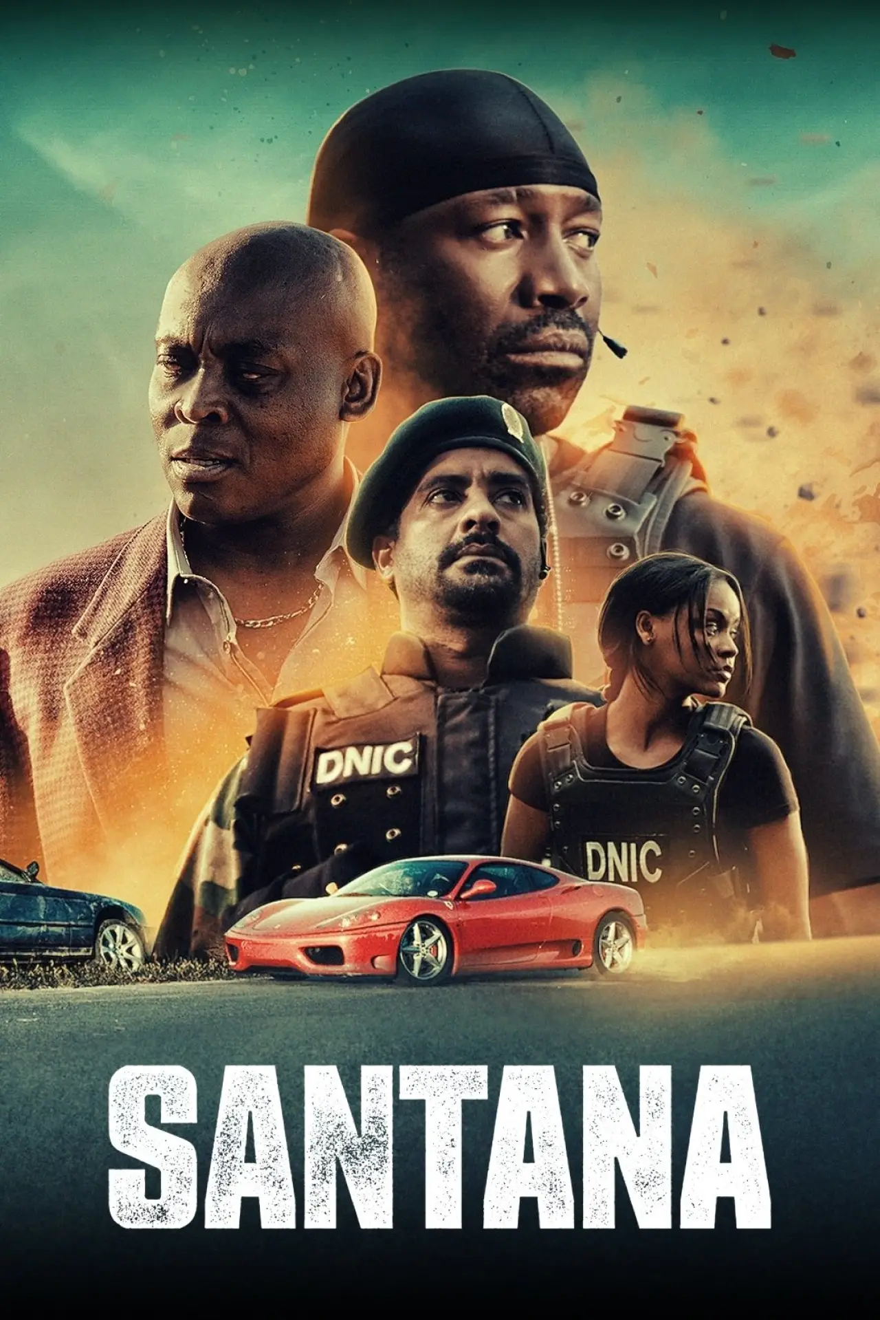 Movie poster "Santana"