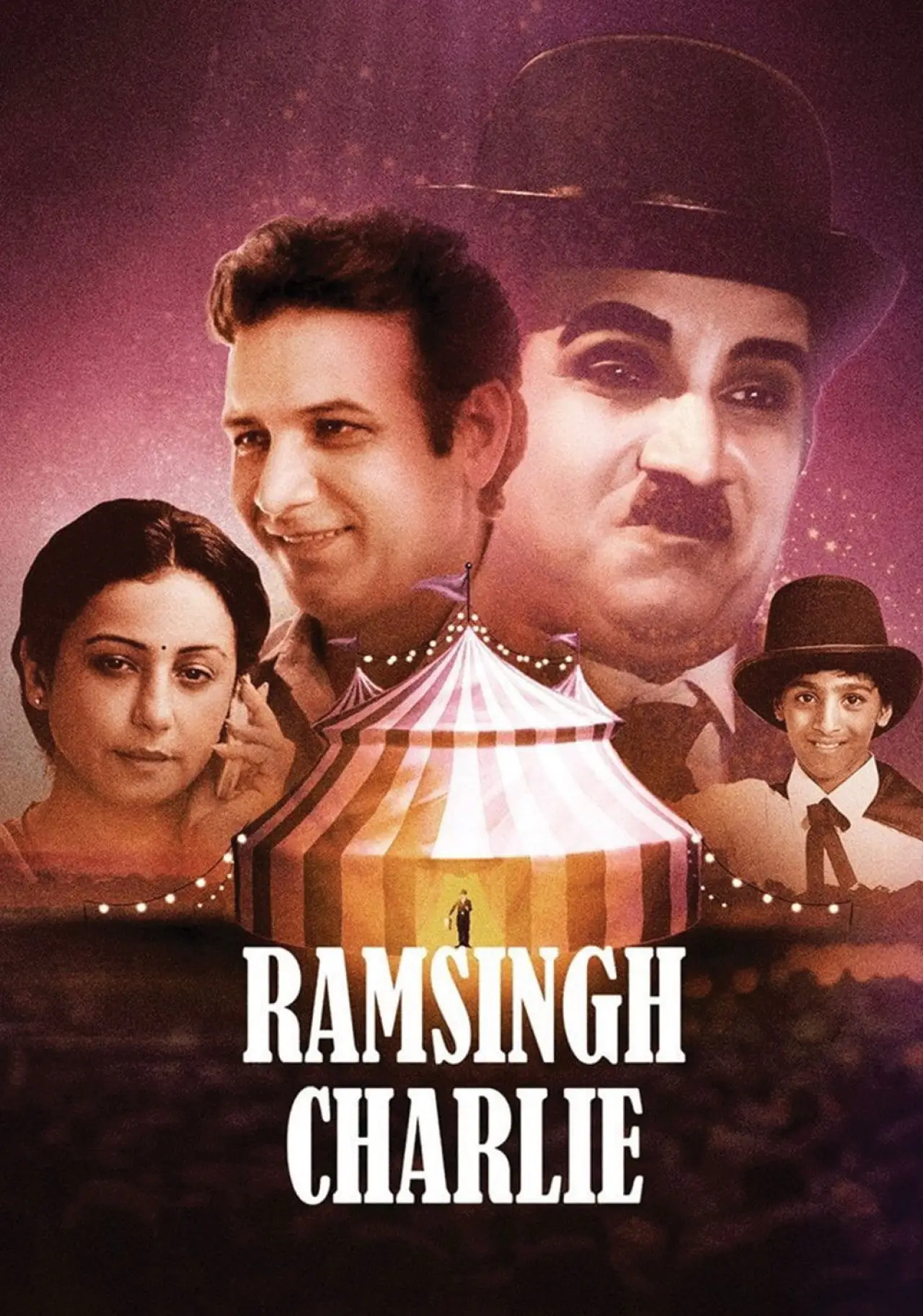 Movie poster "Ram Singh Charlie"