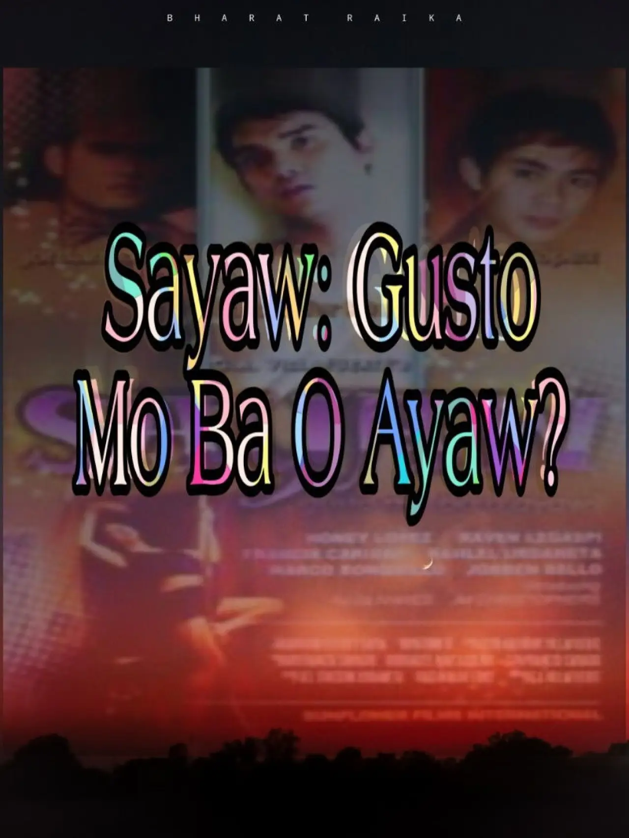 Movie poster "Sayaw"