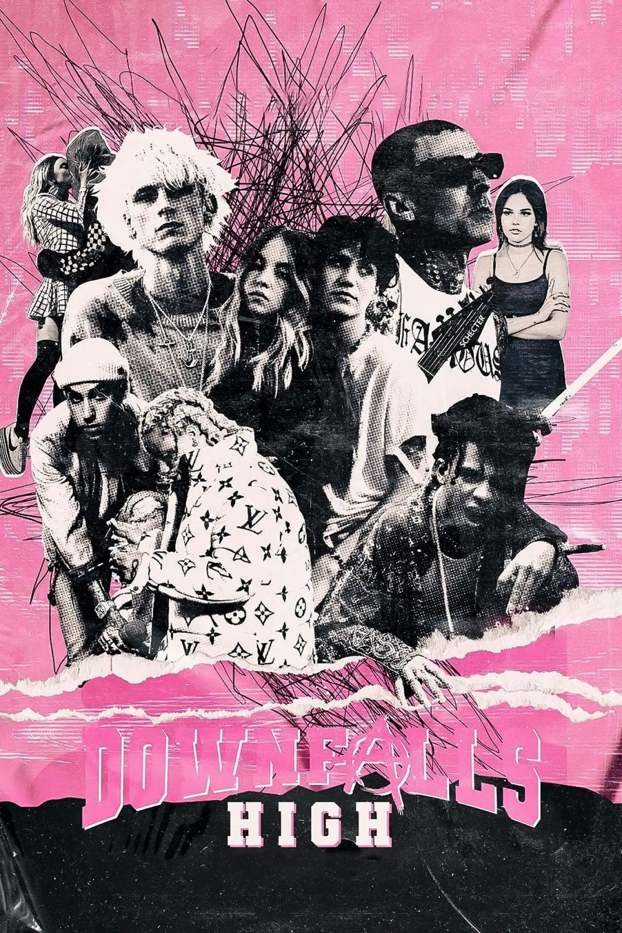 Movie poster "Downfalls High"
