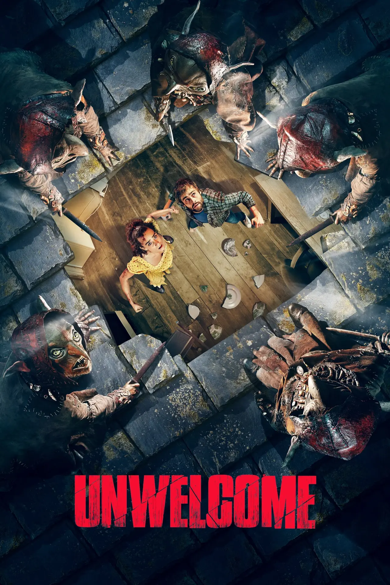 Movie poster "Unwelcome"