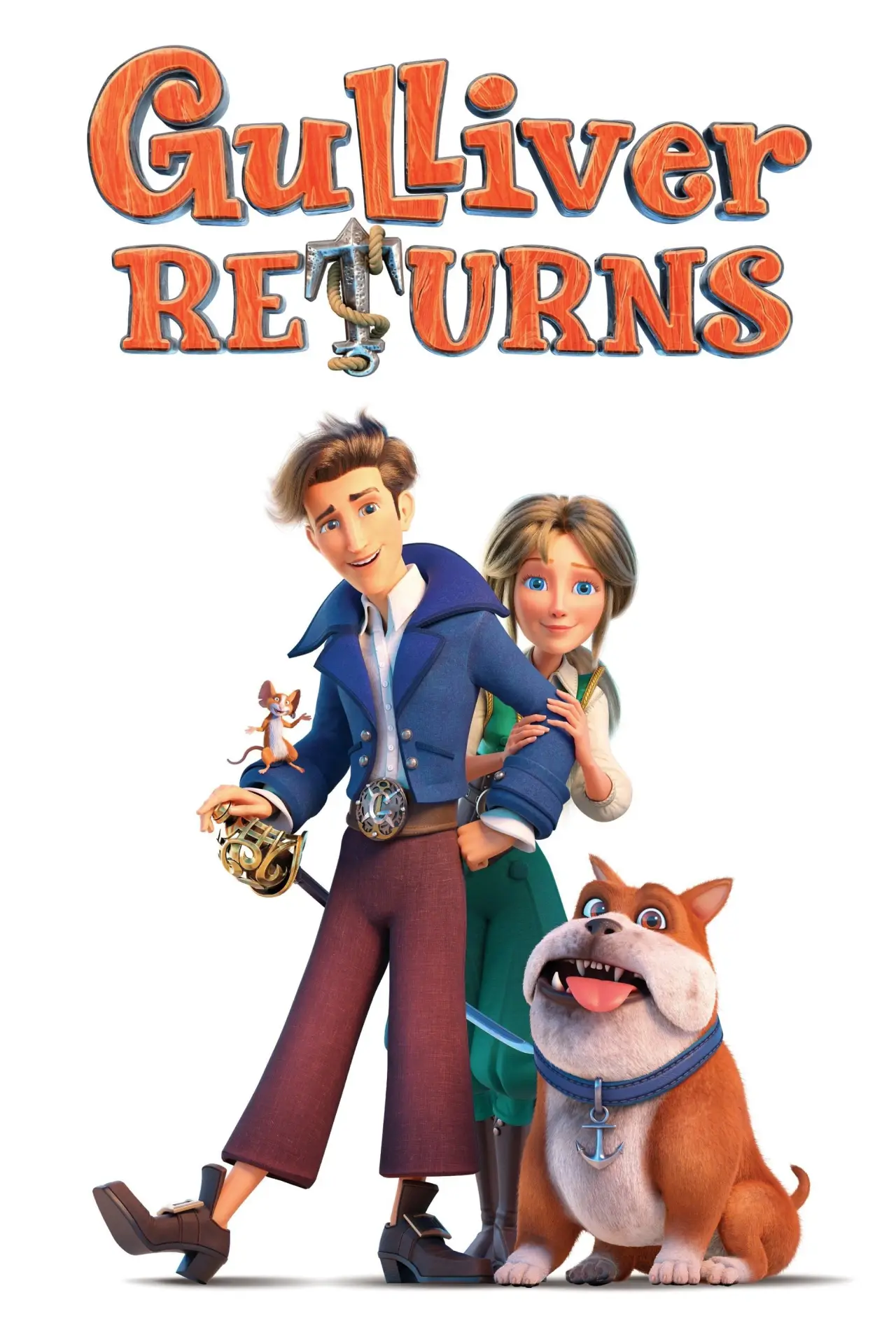 Movie poster "Gulliver Returns"