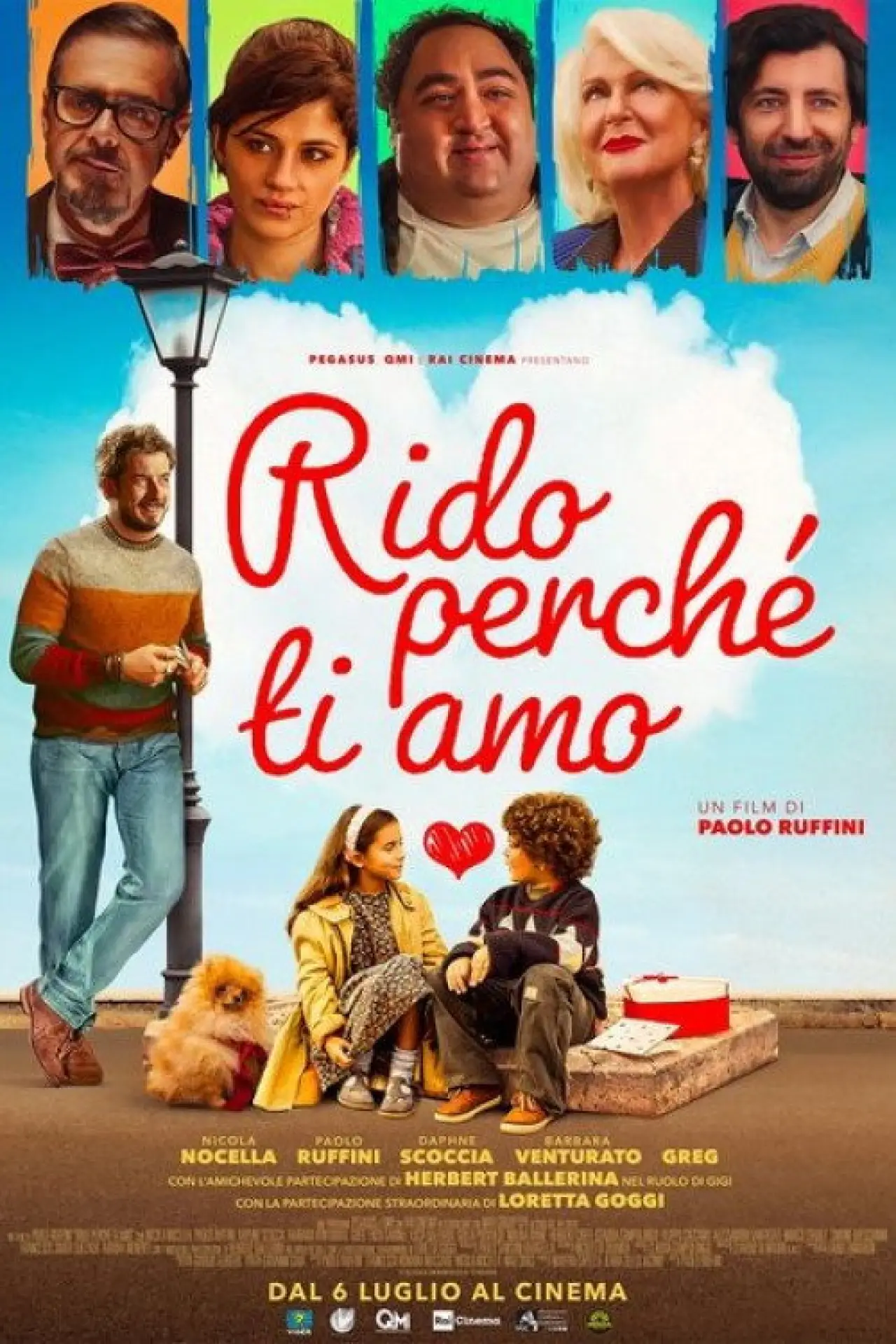 Movie poster "I Laugh Because I Love You"