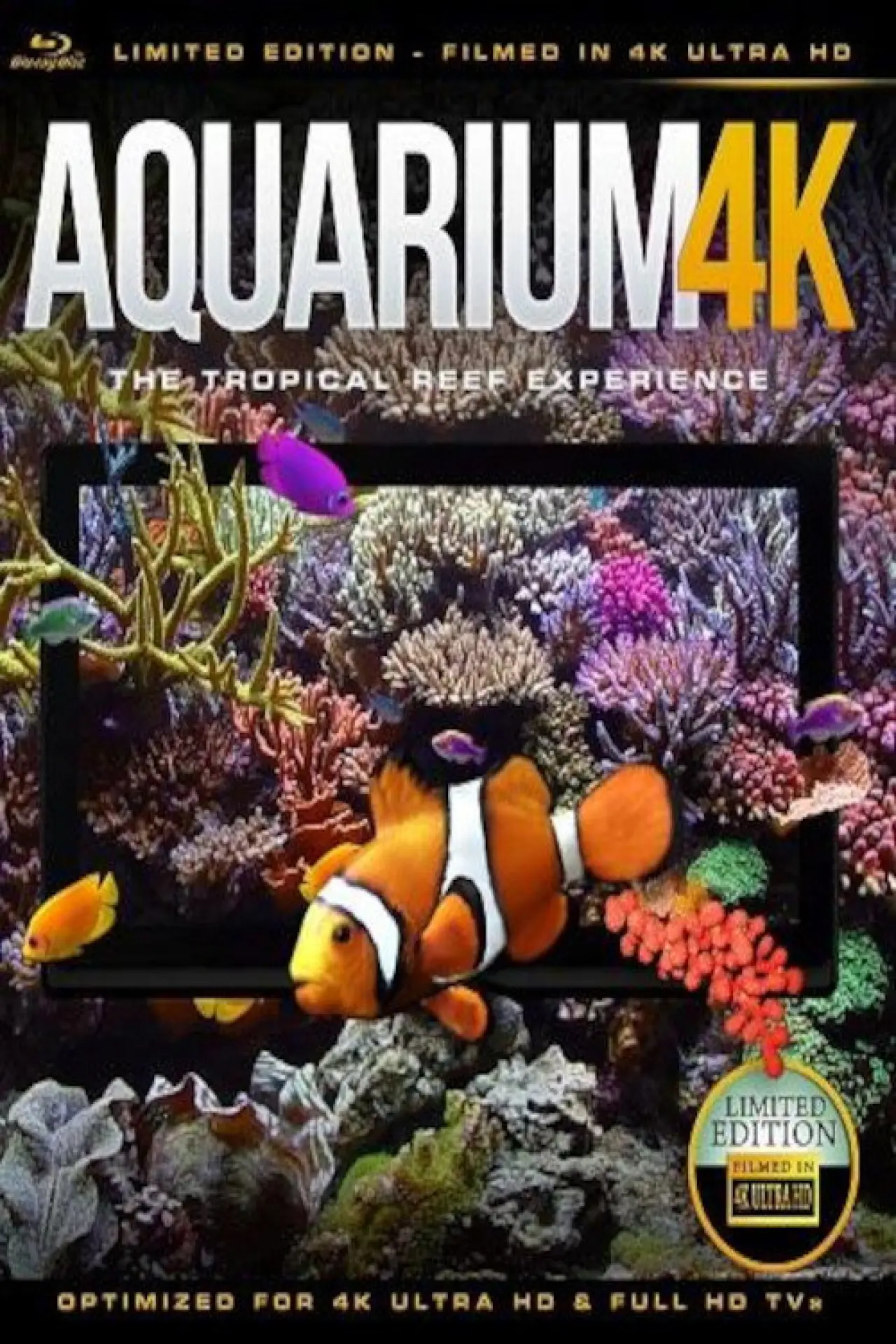 Movie poster "Tropical Aquarium 4K"