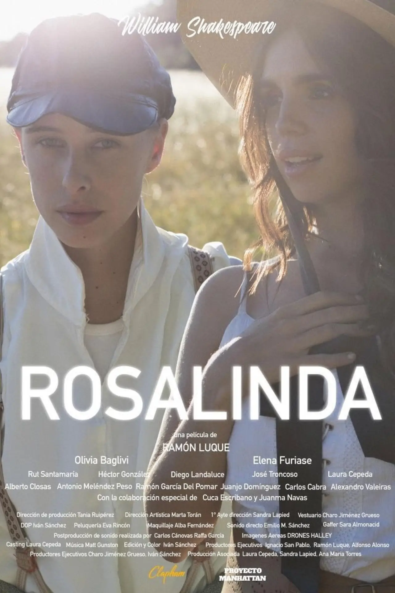 Movie poster "Rosalinda"