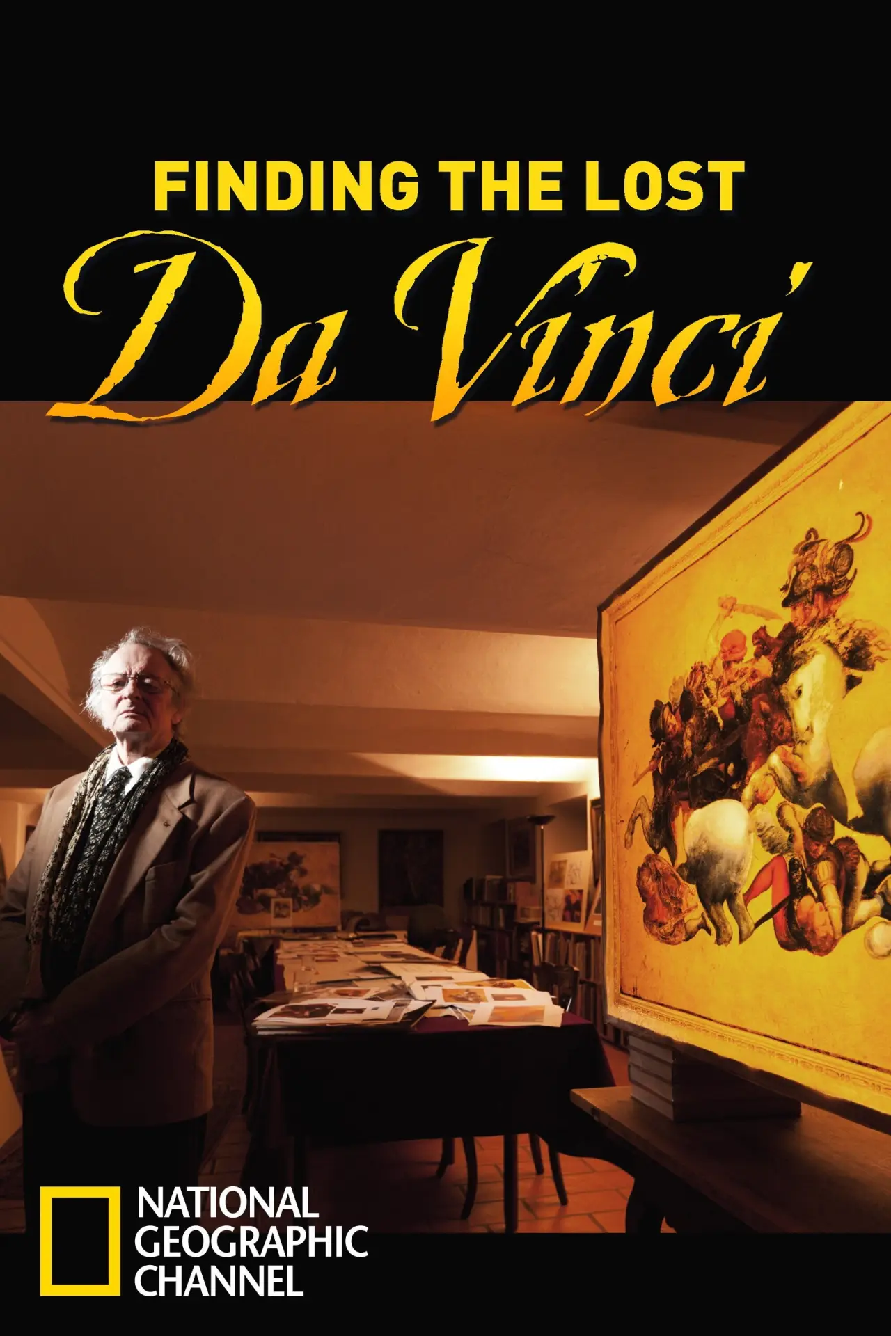 Movie poster "Finding the Lost da Vinci"