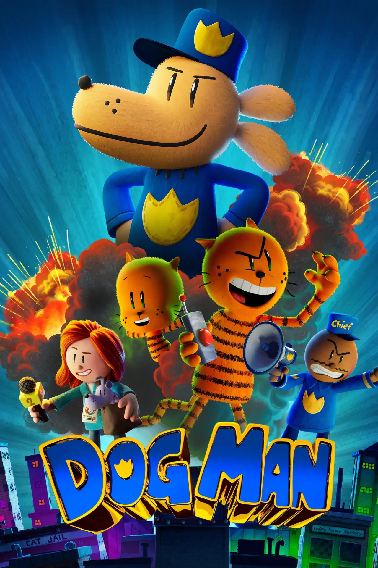 Movie poster "Dog Man"