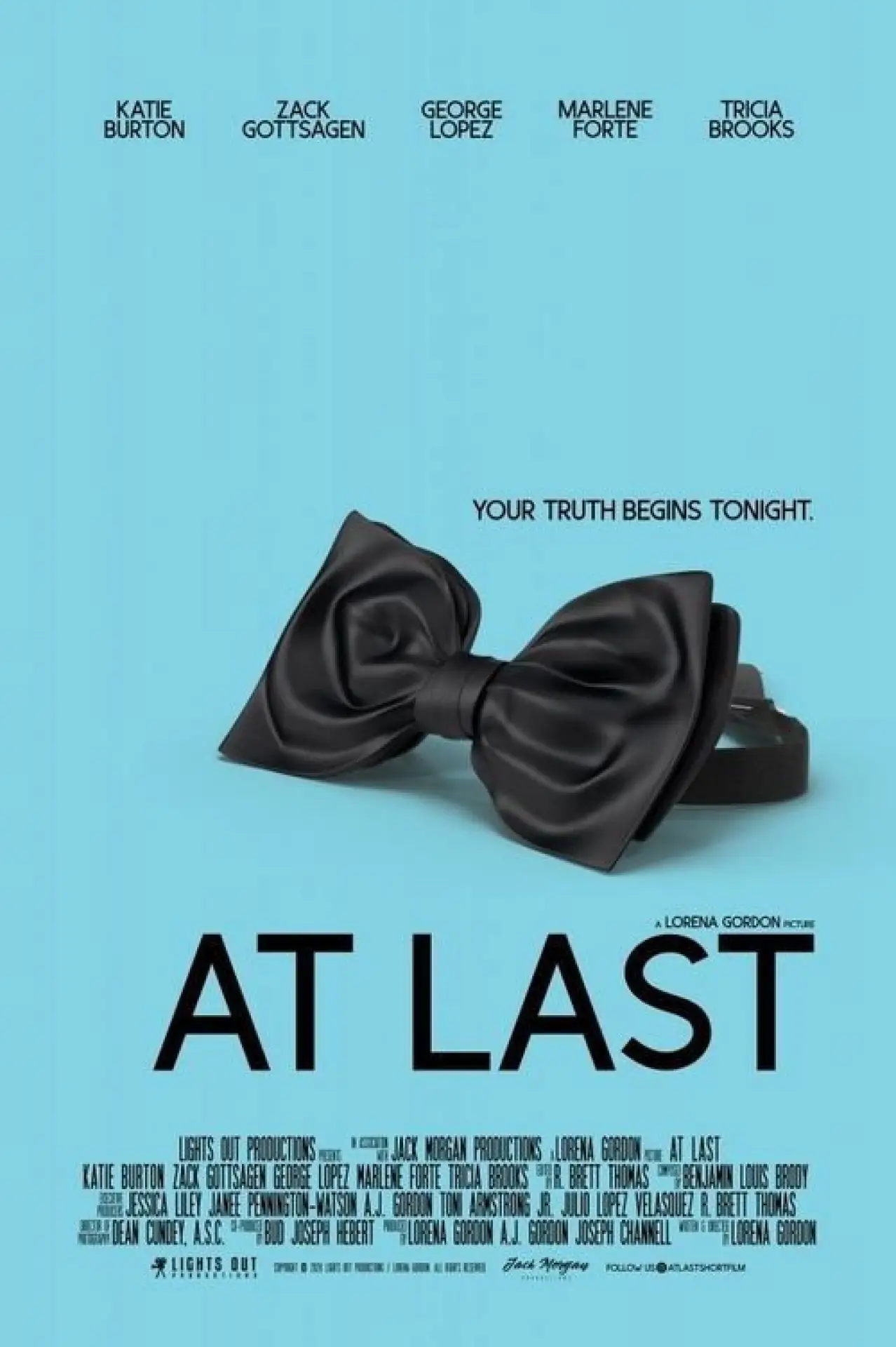Movie poster "At Last"
