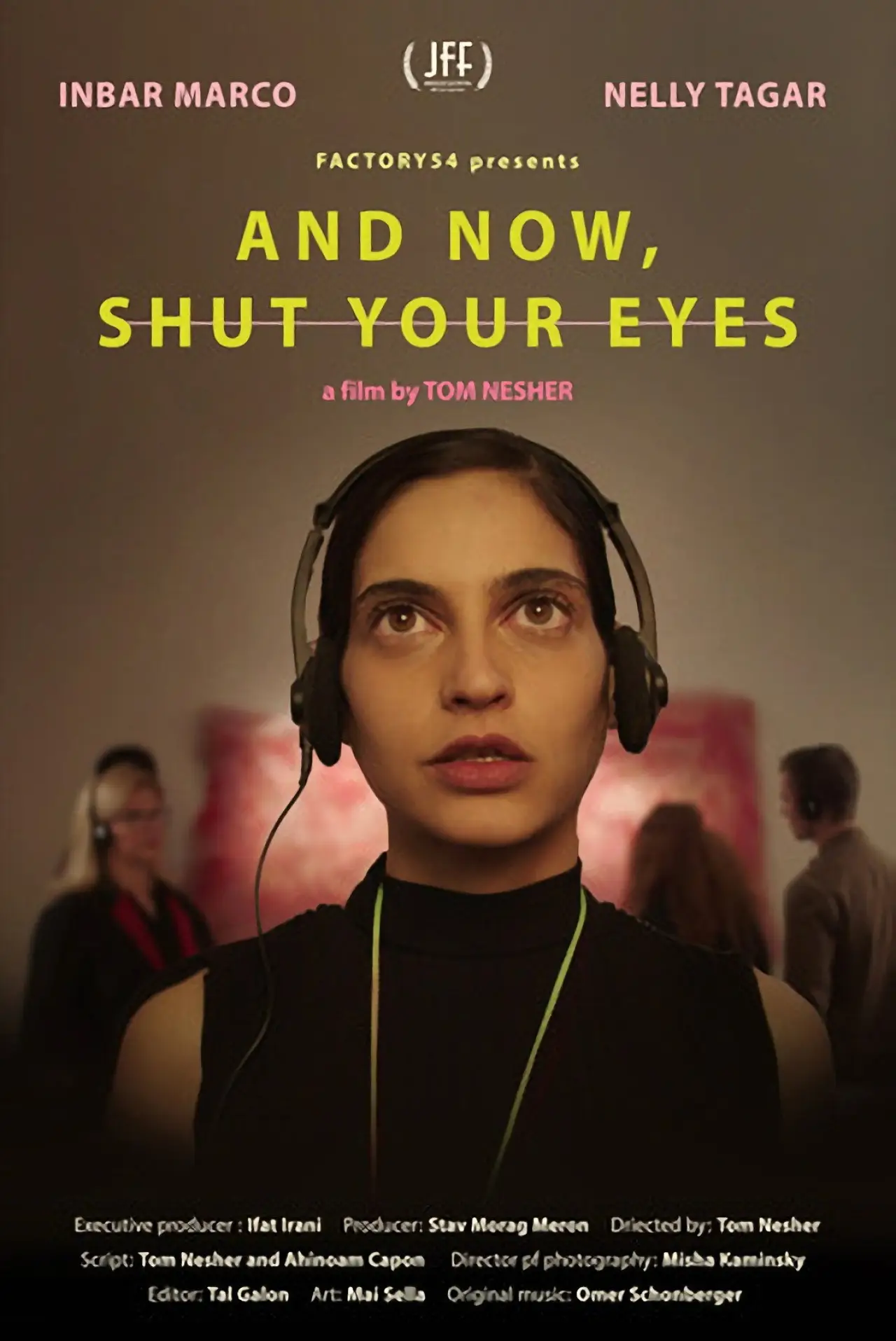 Movie poster "And Now Shut Your Eyes"