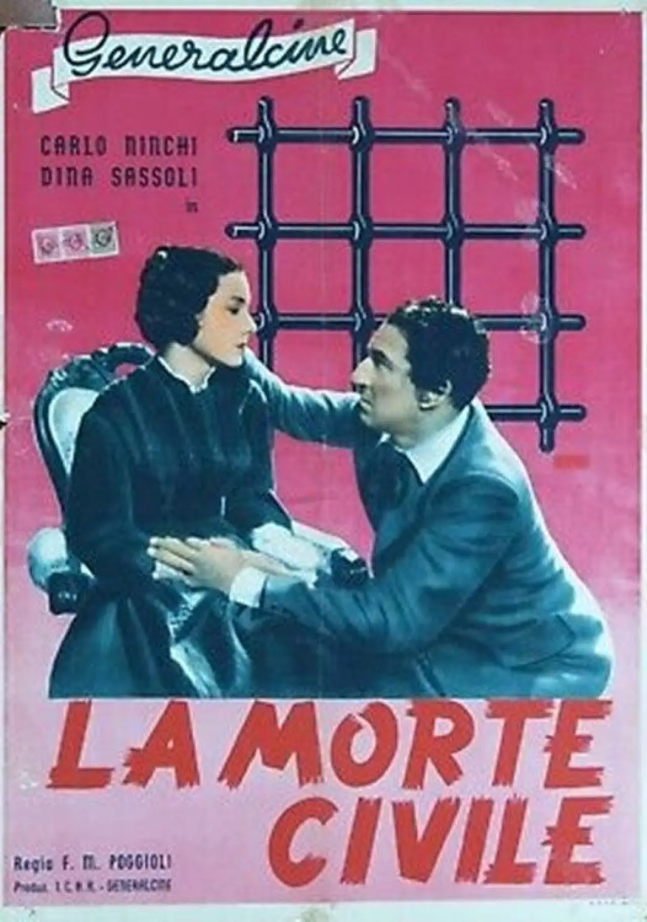 Movie poster "La morte civile"