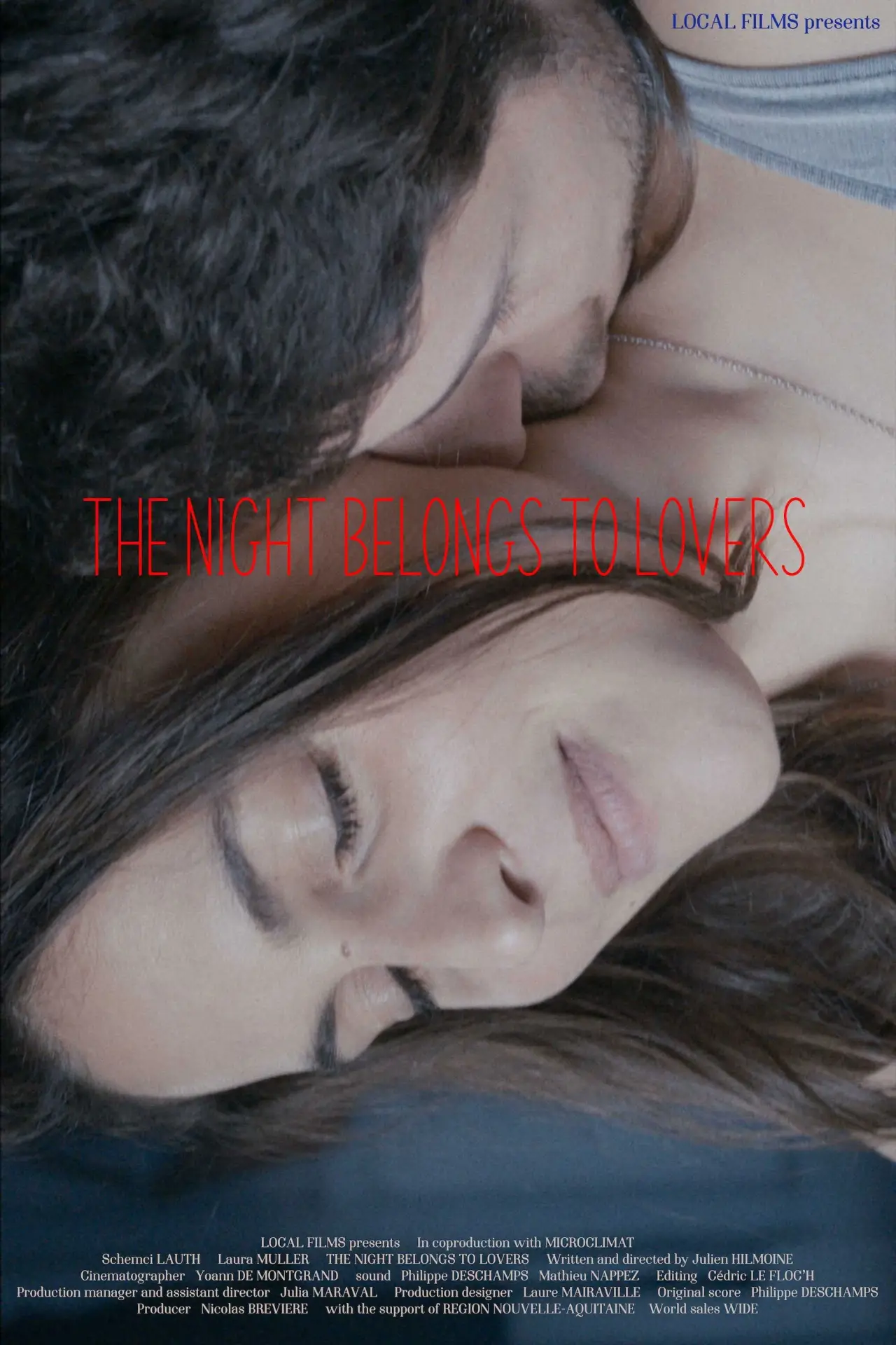 Movie poster "The Night Belongs to Lovers"