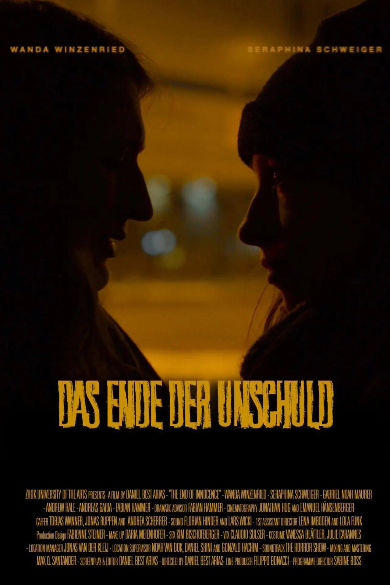Movie poster "The End of Innocence"