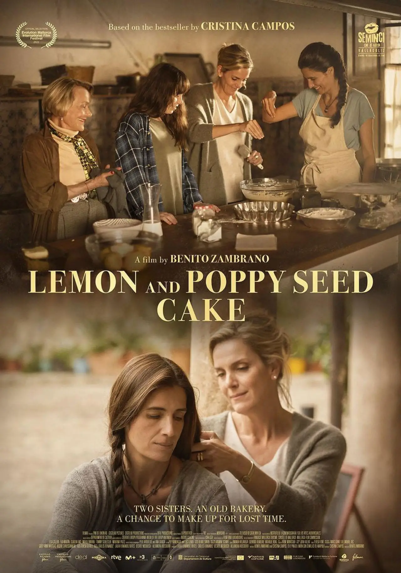 Movie poster "Lemon and Poppy Seed Cake"