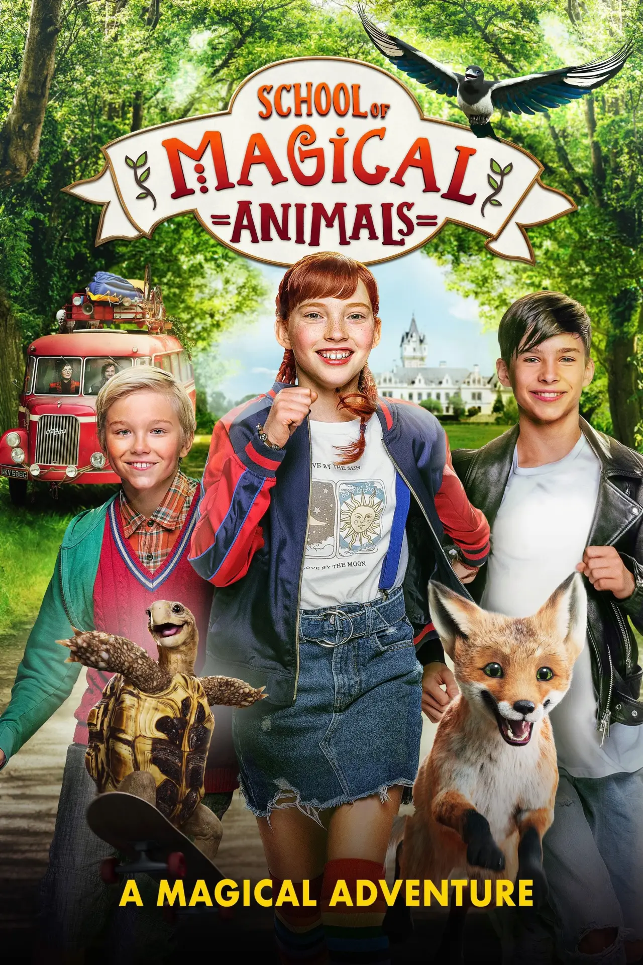 Movie poster "The School of the Magical Animals"