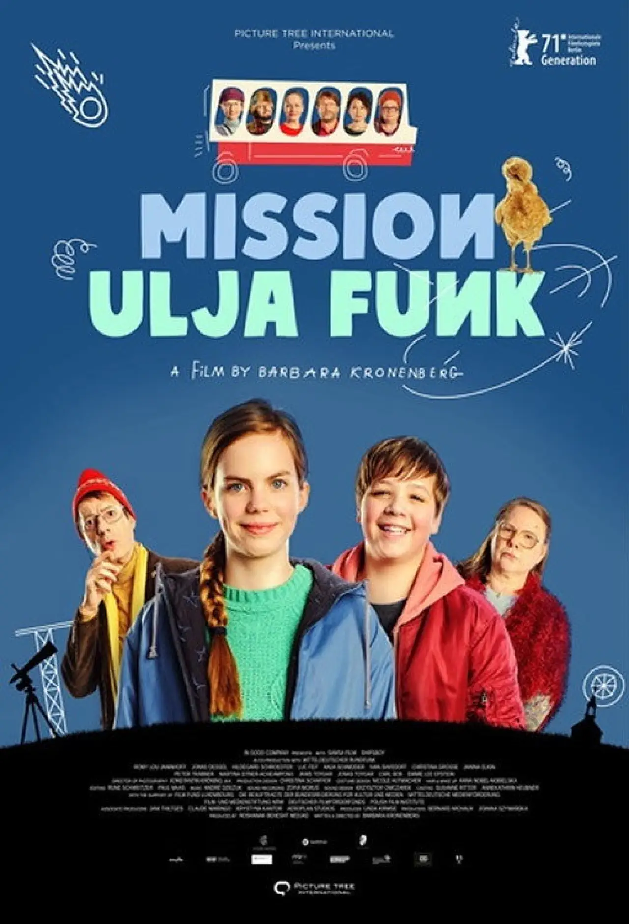 Movie poster "Mission Ulja Funk"