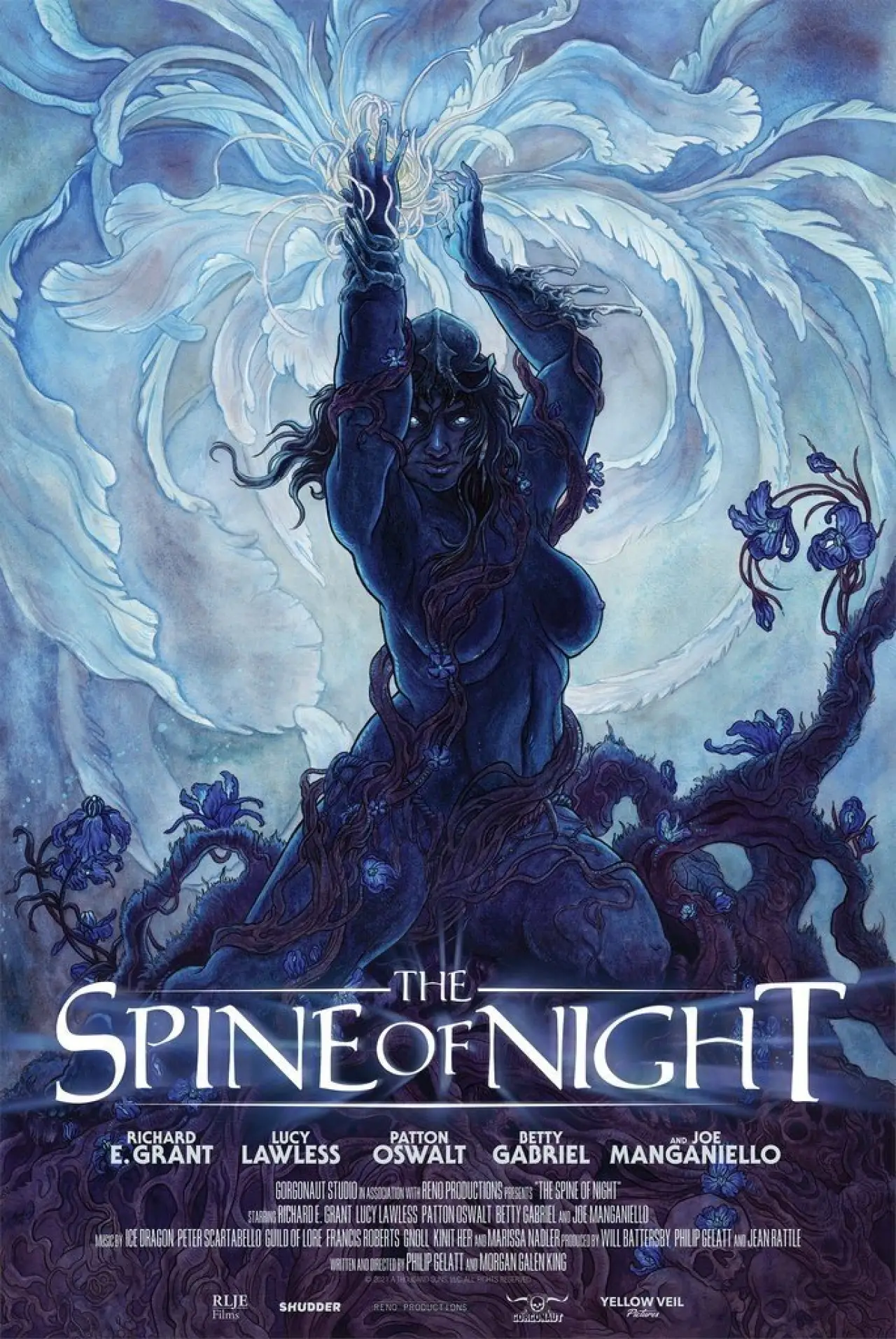 Movie poster "The Spine of Night"