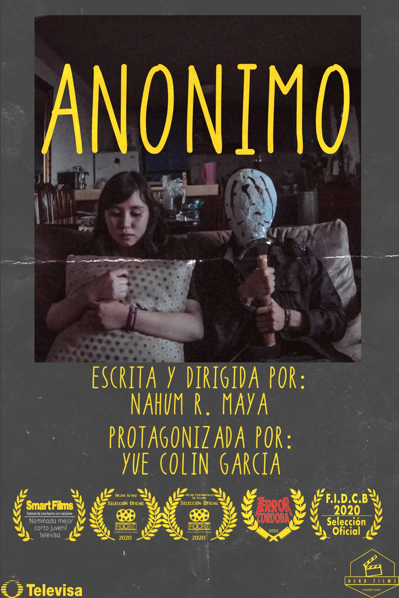 Movie poster "Anónimo"