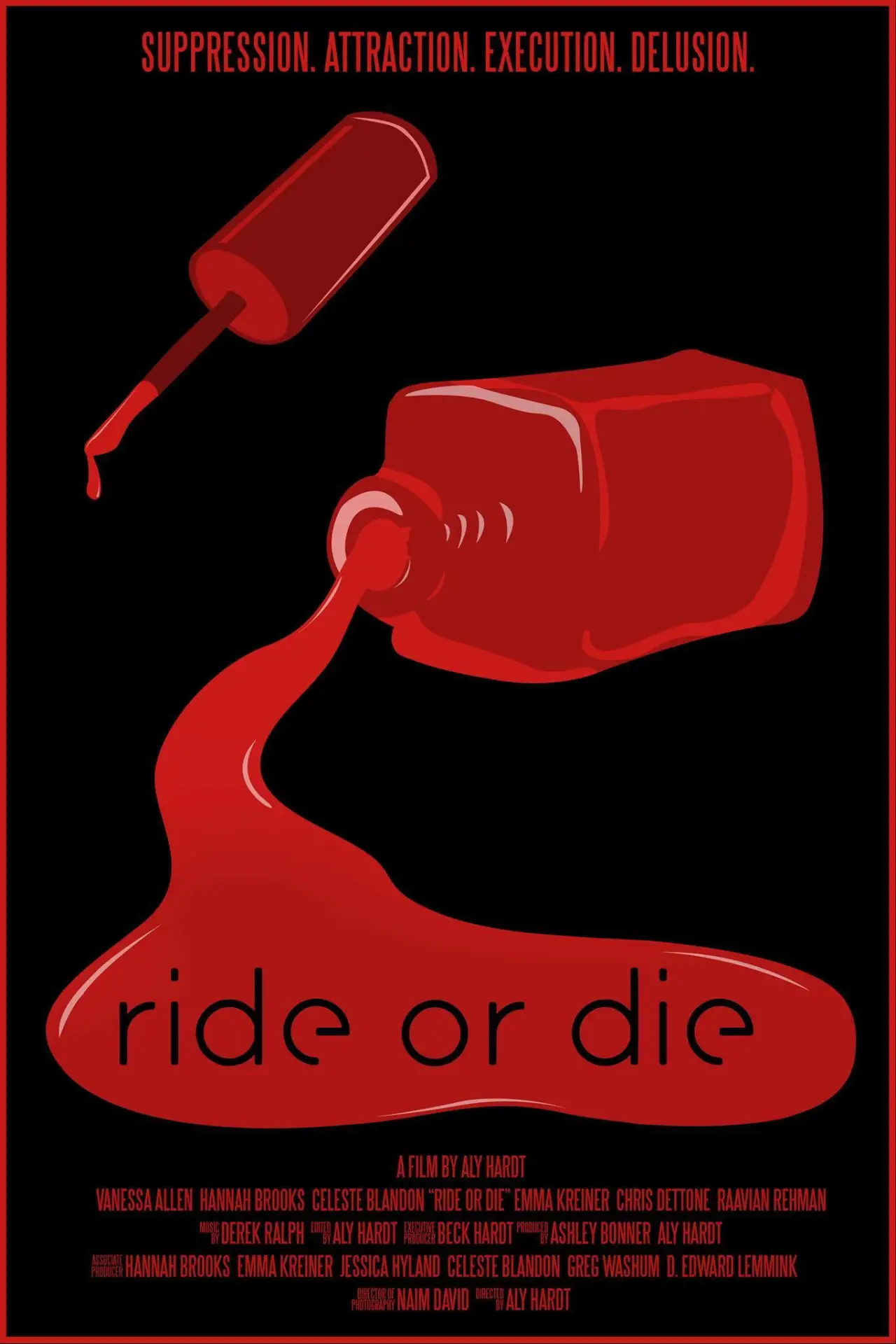 Movie poster "Ride or Die"
