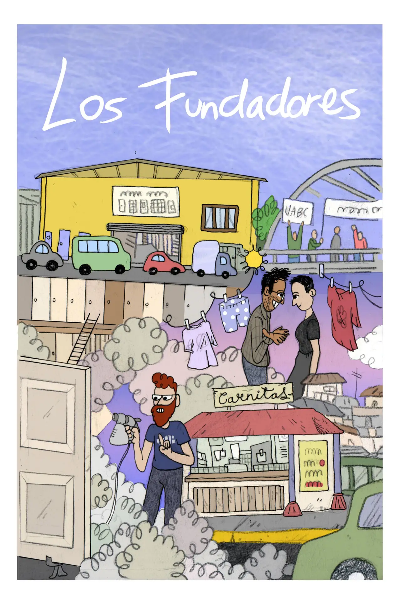 Movie poster "Los Fundadores"