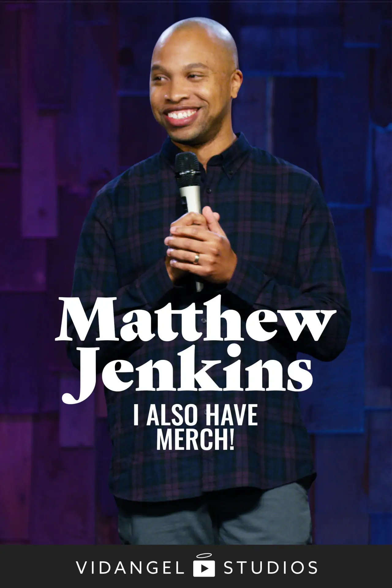 Movie poster "Matthew Jenkins: I Also Have Merch!"