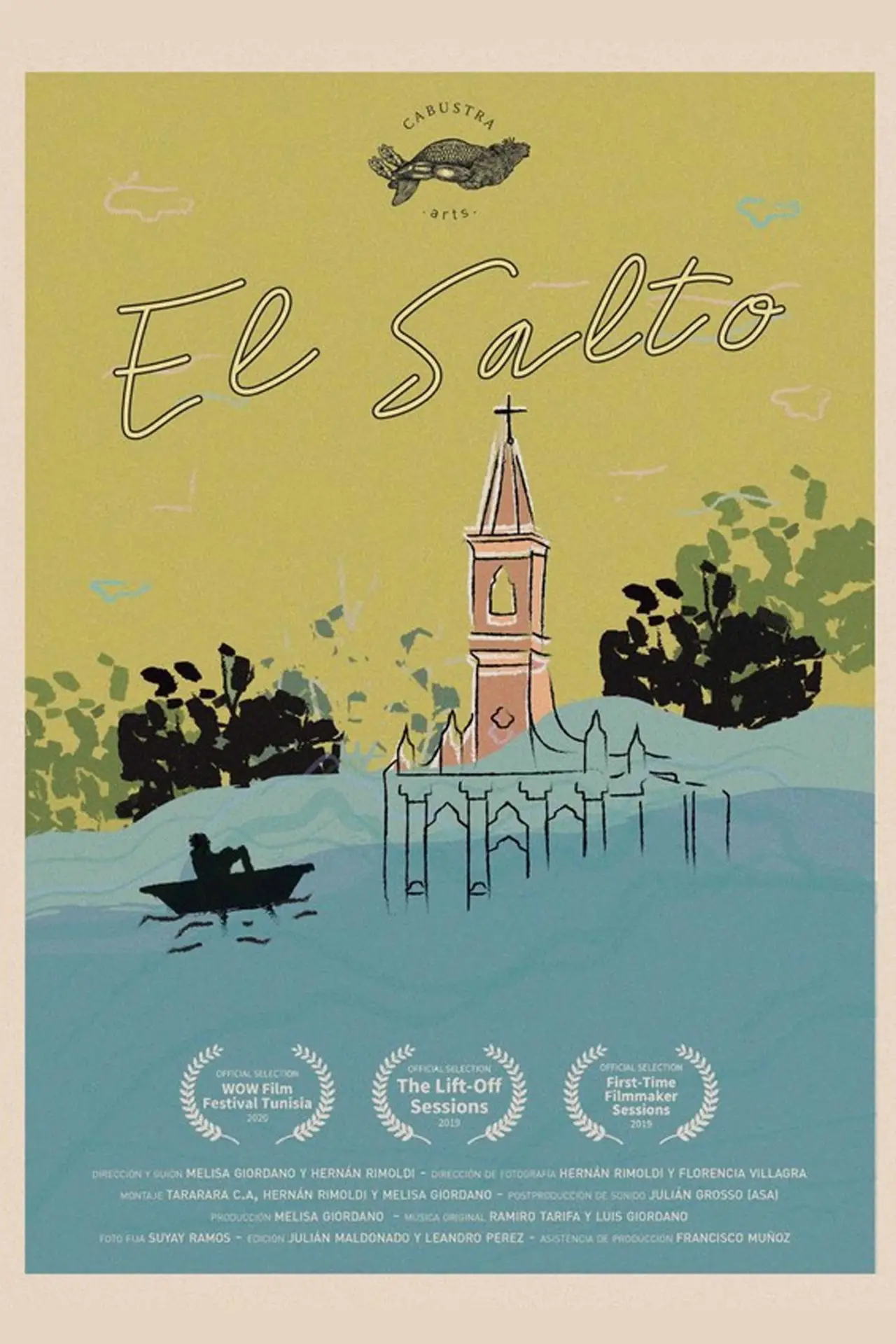 Movie poster "El salto"