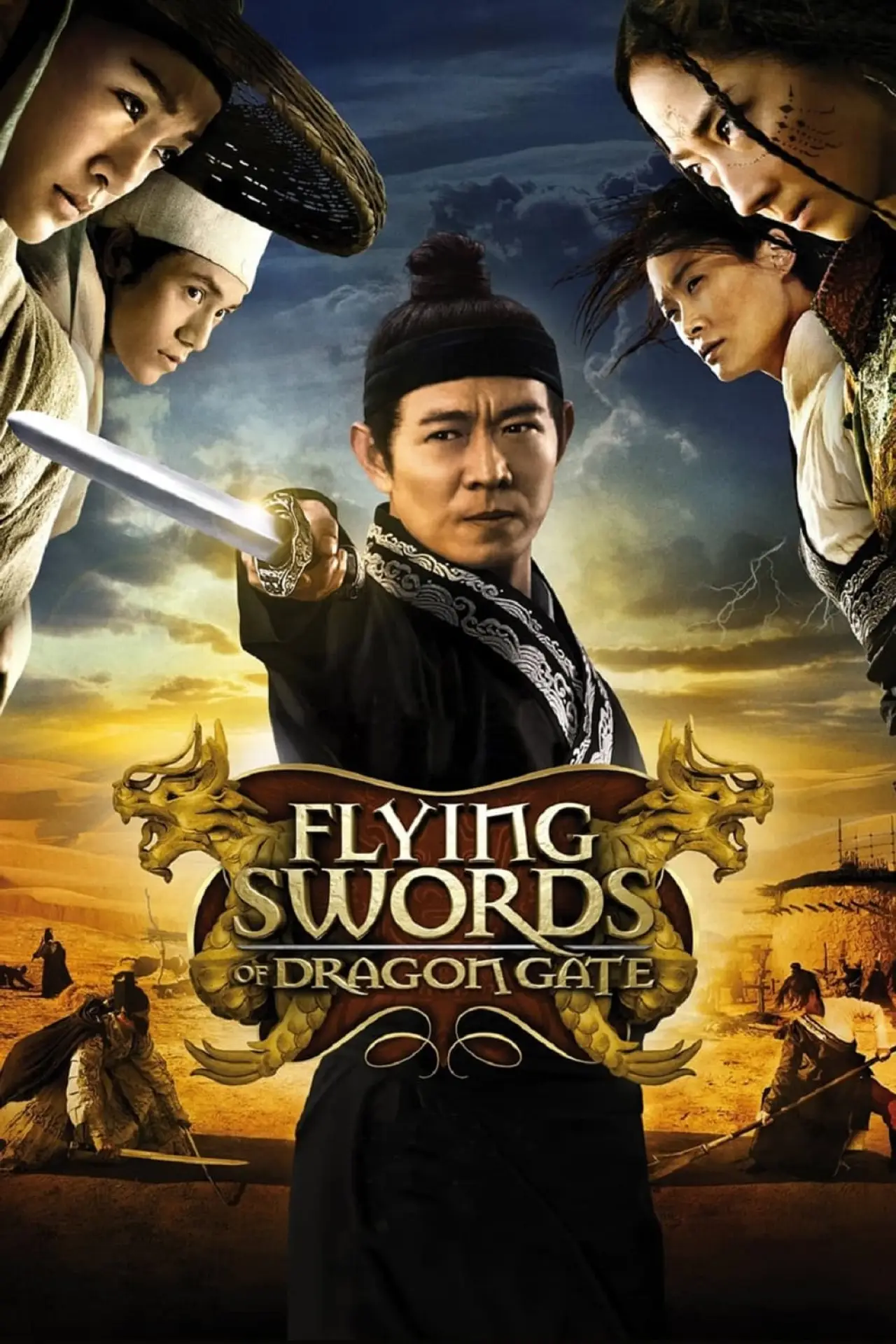 Movie poster "Flying Swords of Dragon Gate"
